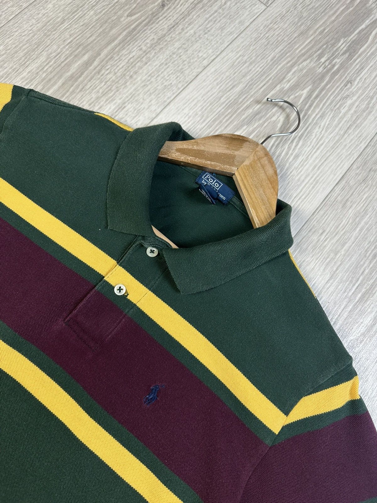 Polo Ralph Lauren × Rugby Ralph Lauren × Vintage Vintage 90s Polo Ralph Lauren Rugby Sweatshirt Y2K Size US XS / EU 42 / 0 - 5 Thumbnail