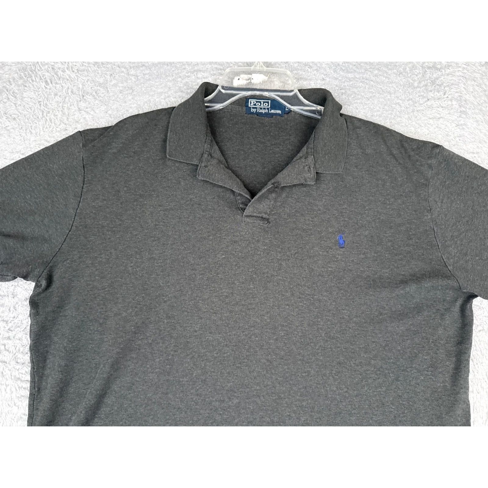 Ralph Lauren VINTAGE Polo Ralph Lauren Shirt Men Large Gray 100% Cotton Short Sleeve Golf Polo Shirt Men Large Gray 100% Cotton Short Sleeve Golf Size US L / EU 52-54 / 3 - 4 Thumbnail