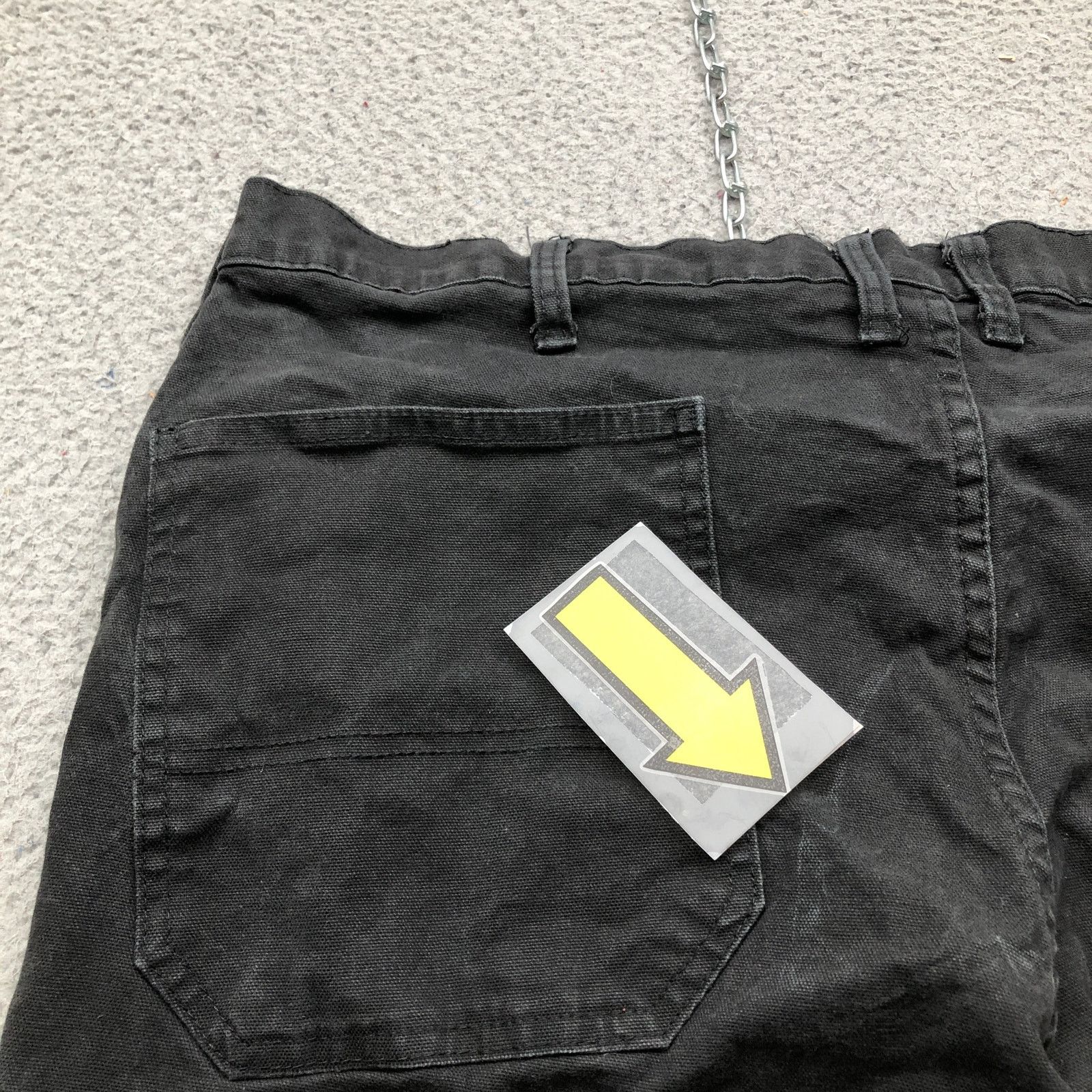 Dickies Dickies Genuine Carpenter Pants Mens 40x32 Wide Leg Black Size US 40 / EU 56 - 8 Thumbnail