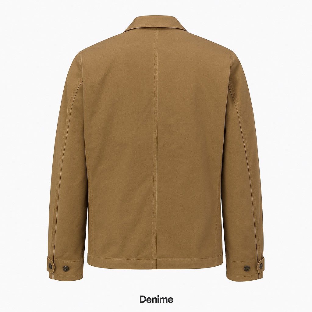 Denime Denime Japan Vintage Khaki Work Jacket –Made in Japan Size US L / EU 52-54 / 3 - 2 Thumbnail