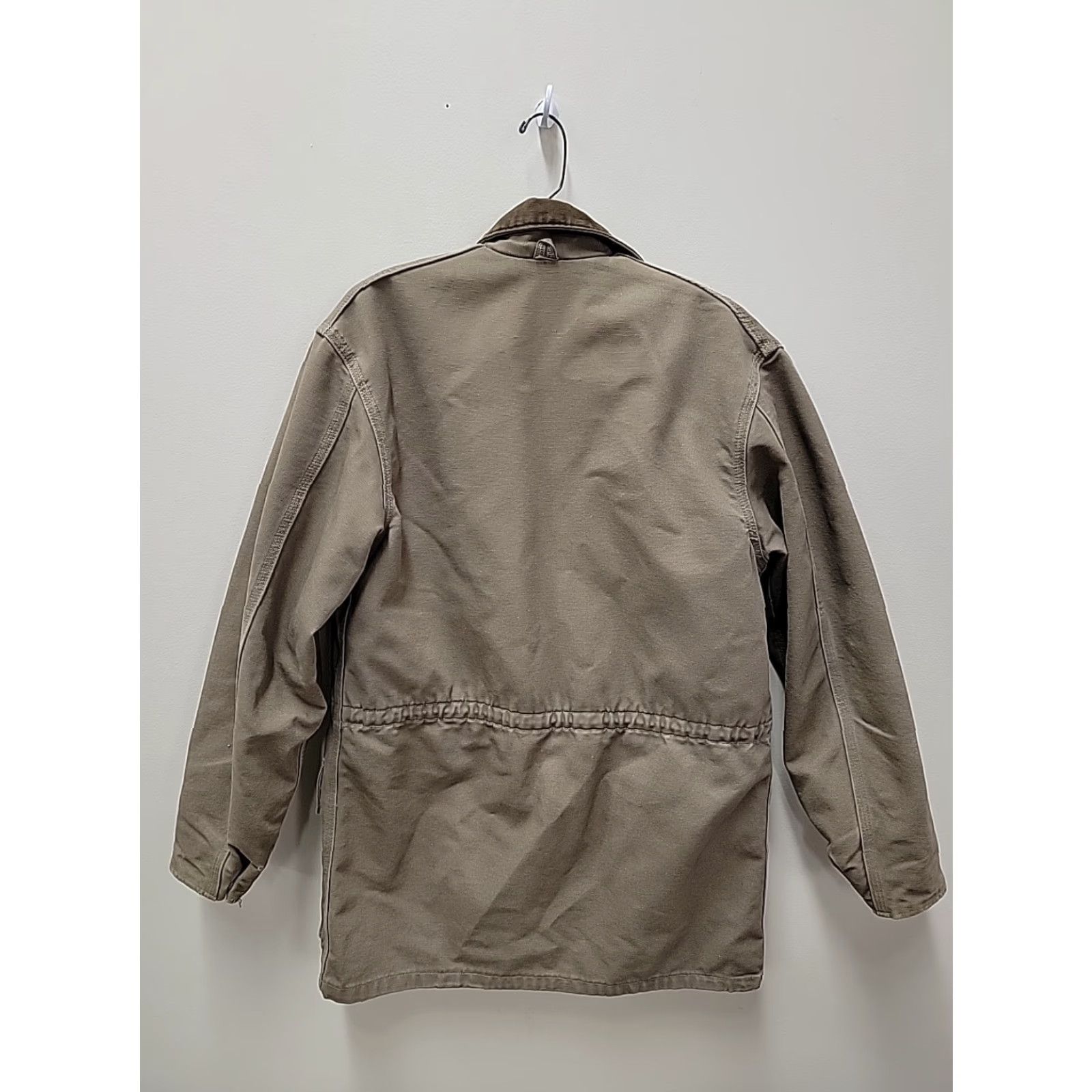 Carhartt VINTAGE Carhartt Duck Work Jacket Olive Men’s M Cotton Workwear PB1321 Size US S / EU 44-46 / 1 - 5 Thumbnail
