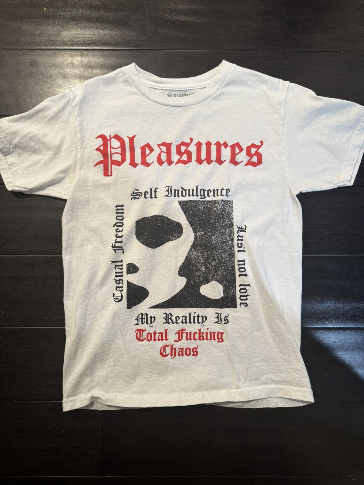 Pleasures Pleasures Tee Size US S / EU 44-46 / 1 - 1 Thumbnail