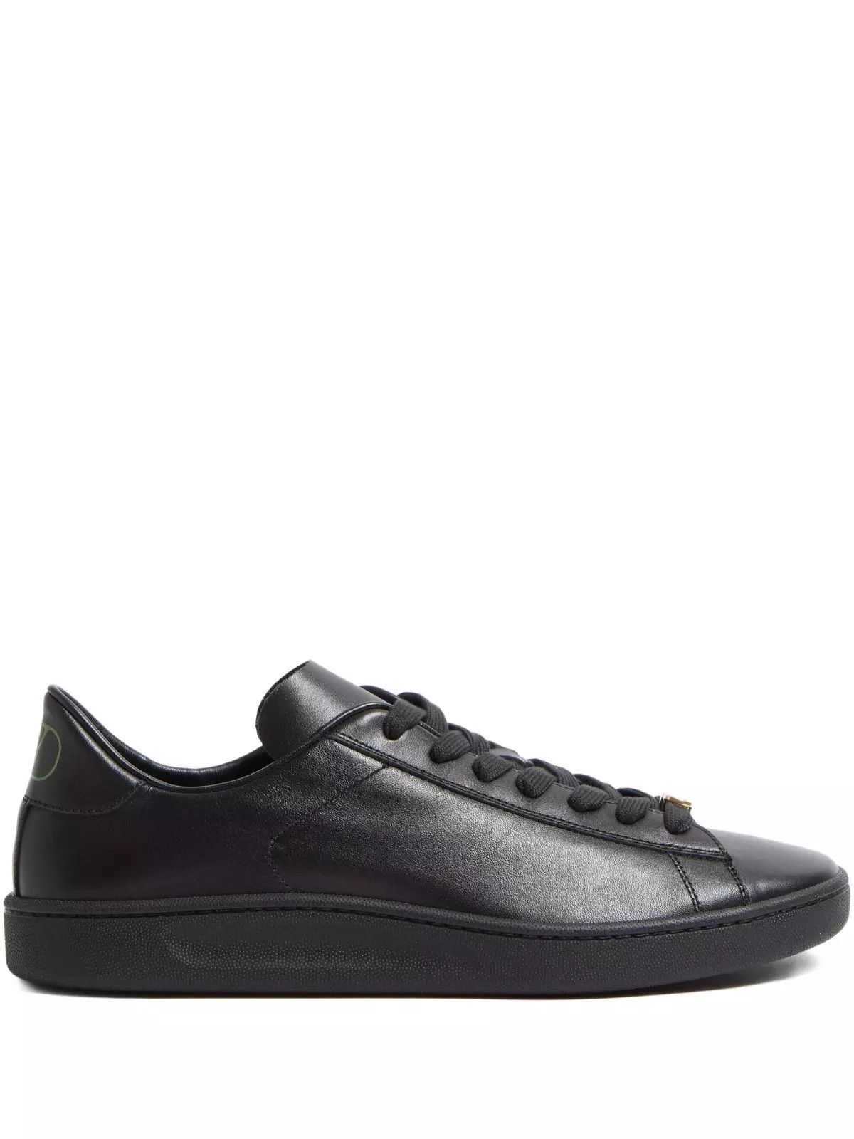VALENTINO GARAVANI Royco Black Lthr Sneakers New/Auth