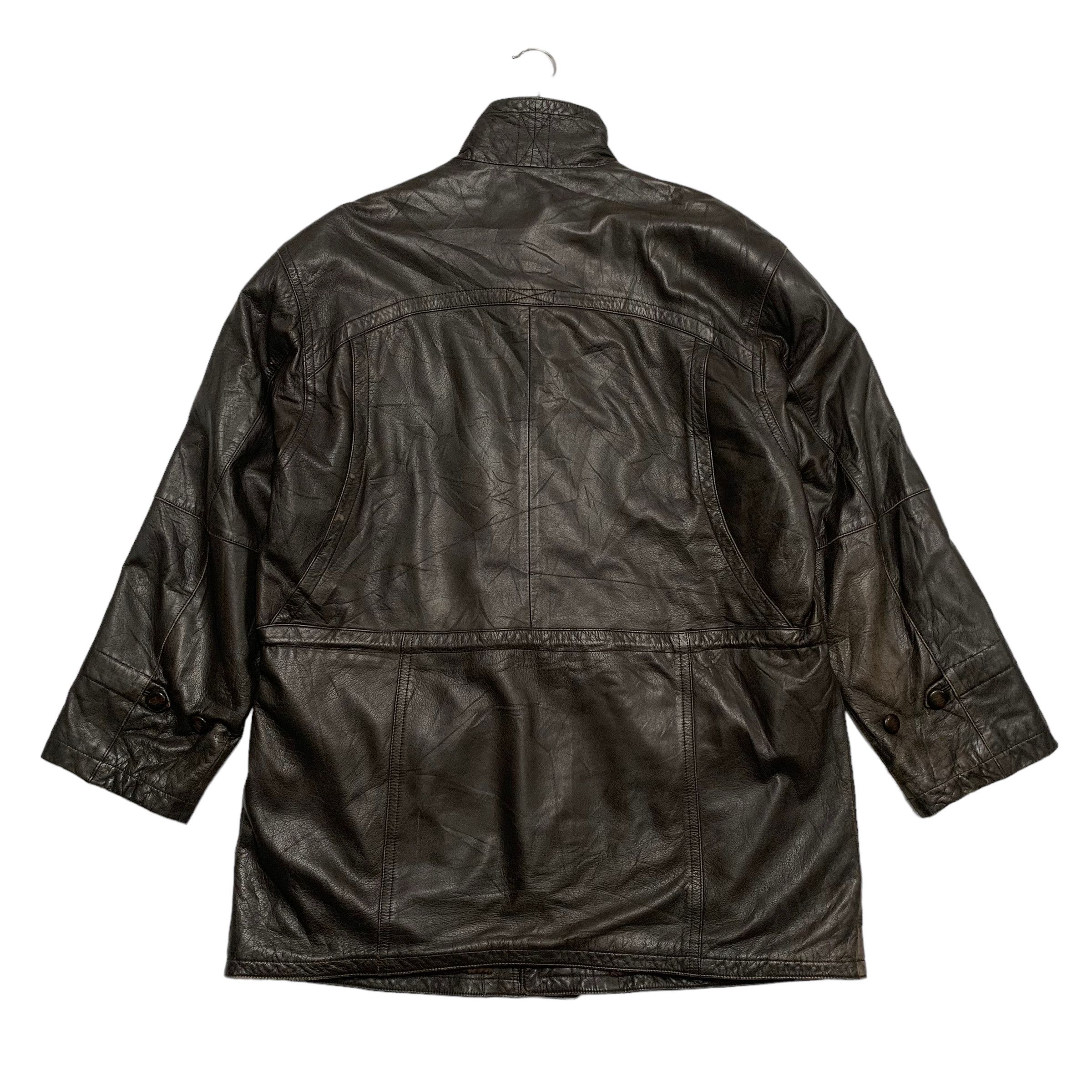 Pierre Balmain Pierre Balmain Leather Jacket Size US L / EU 52-54 / 3 - 2 Thumbnail