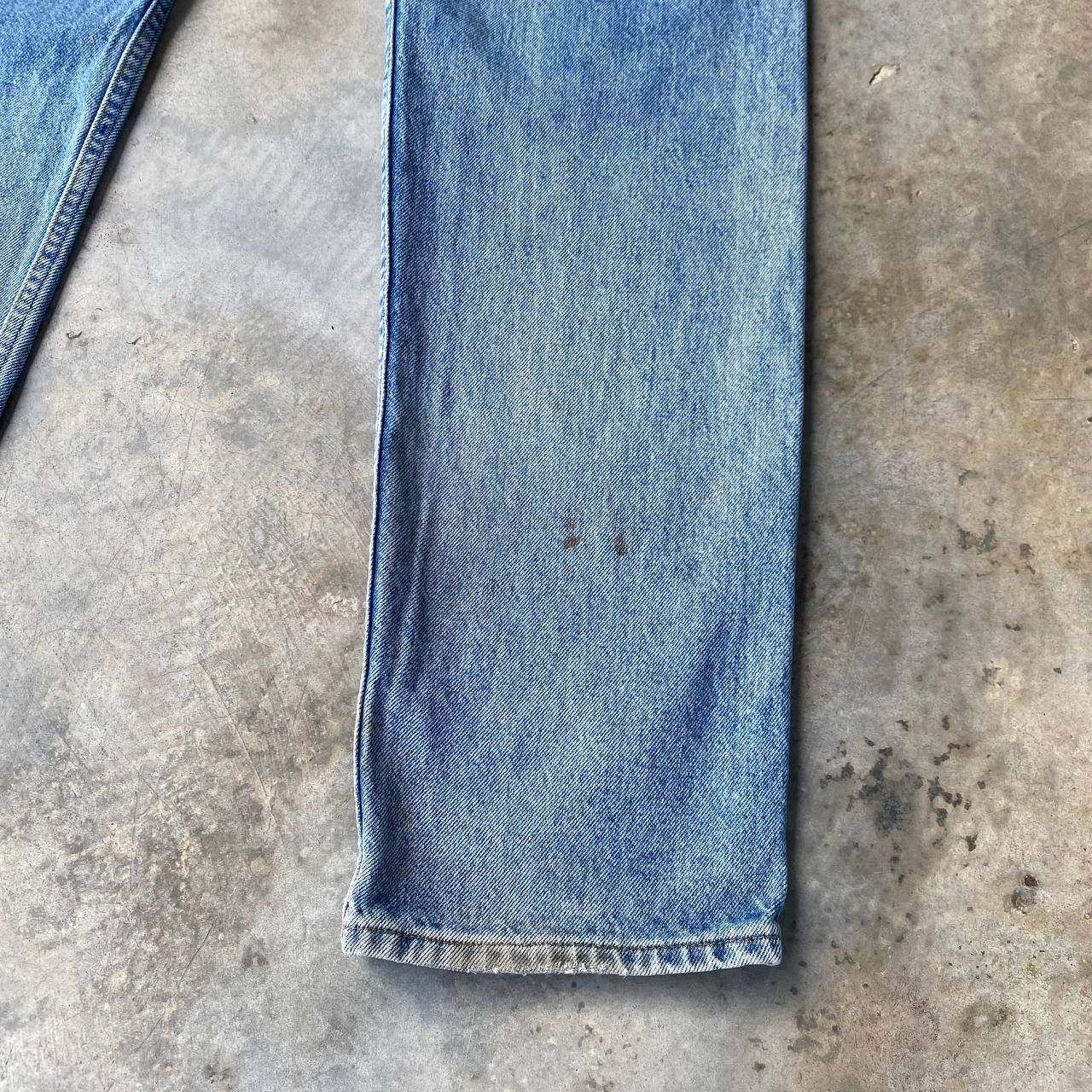 Levi's Vintage Clothing VINTAGE LEVI’S 505 MUDWASH - 90s USA 553 BUTTON STAMP W33 Size US 33 - 16 Thumbnail