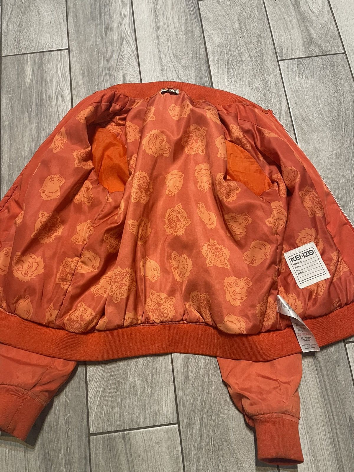 Designer × Kenzo × Vintage Kenzo Paris fashion multi logo Ma-1 fashion archive bomber Size US XXS / EU 40 - 3 Thumbnail