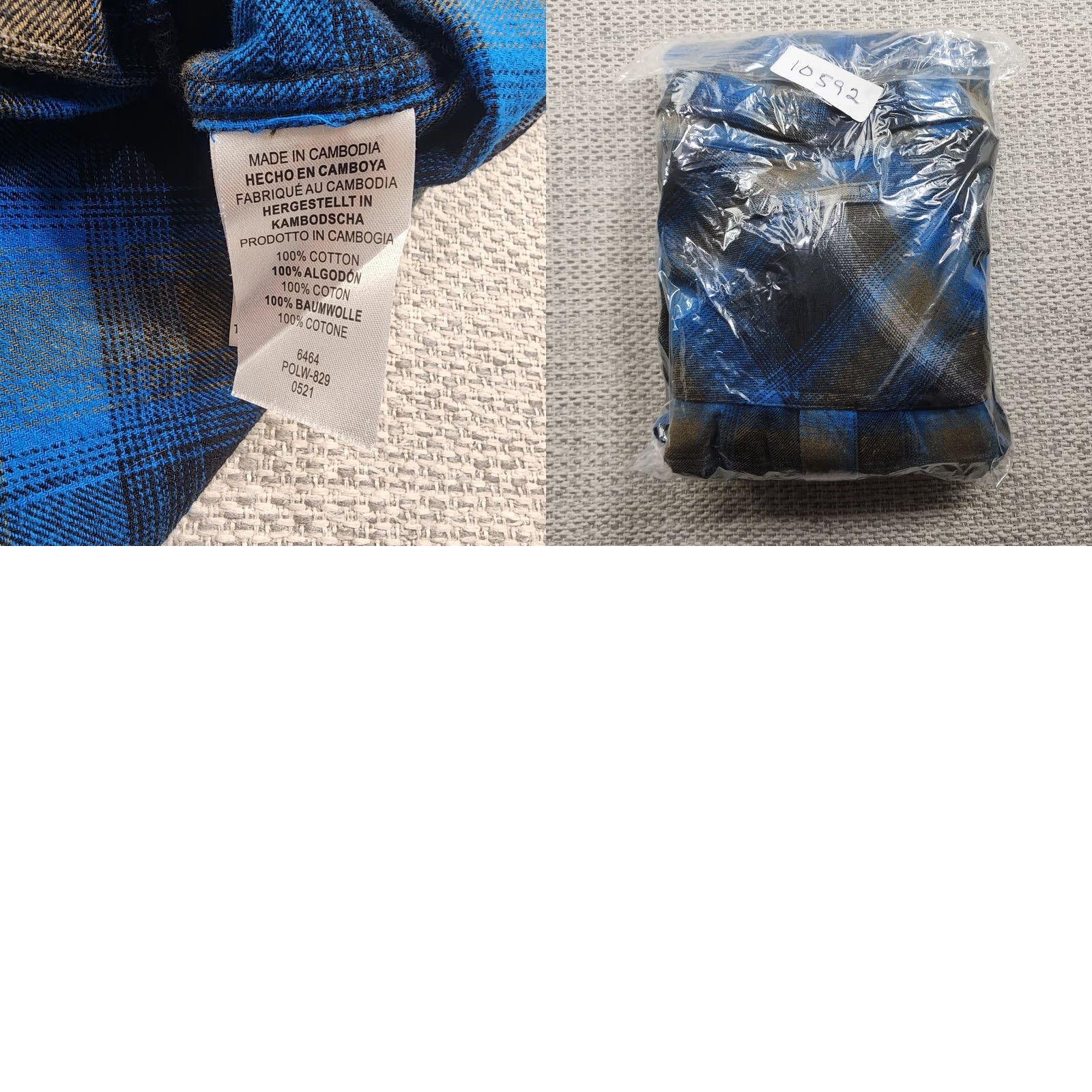 Vintage Legendary Whitetails Buck Camp Flannel Shirt Mens LT Plaid Button Up Hunting Size US L / EU 52-54 / 3 - 10 Thumbnail