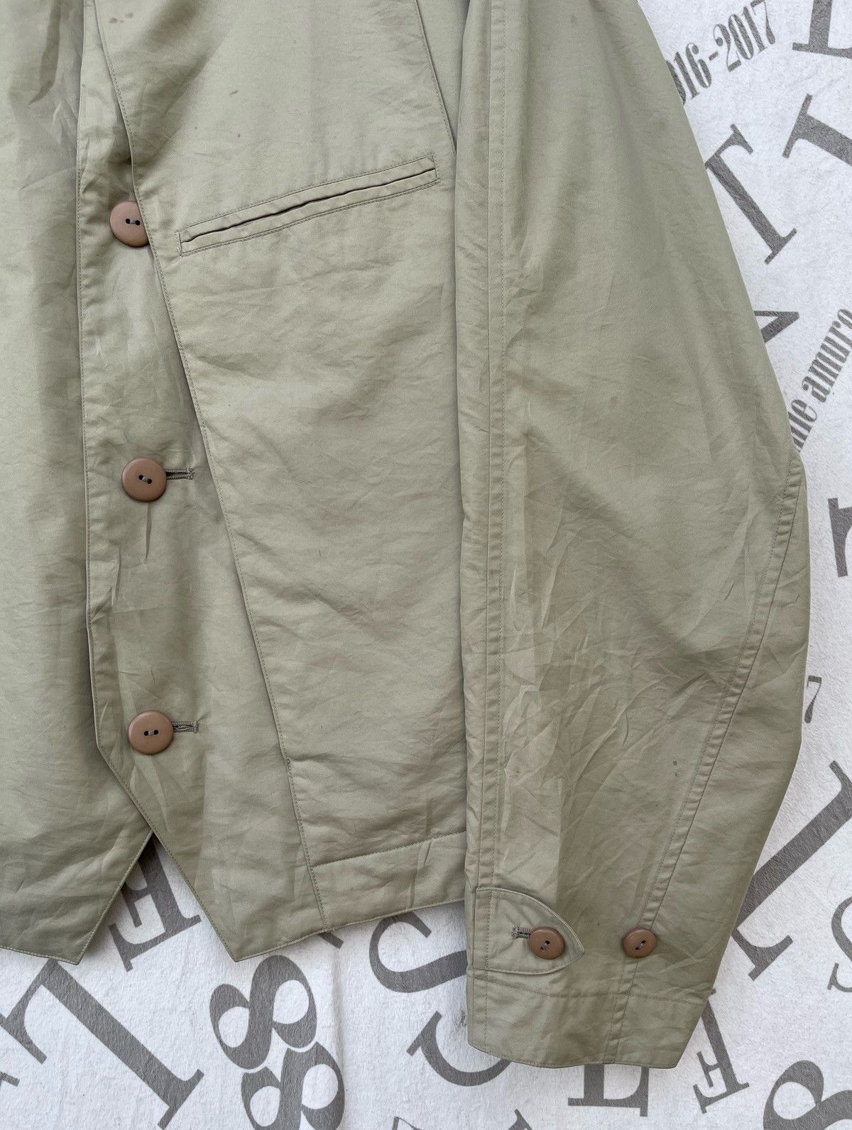 Issey Miyake 🔥S/S 1990 ISSEY MIYAKE BONDAGE POCKET BOMBER JACKET Size US L / EU 52-54 / 3 - 10 Thumbnail