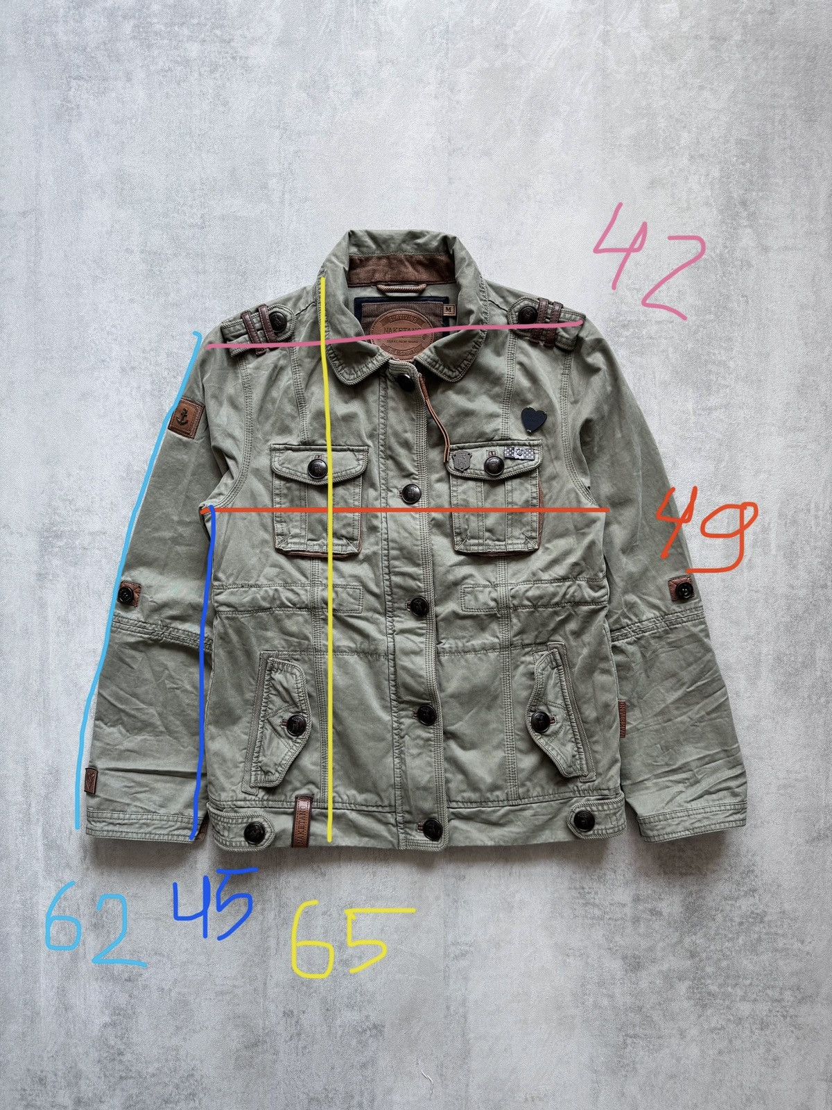 Naketano Naketano m65 Cargo Jacket Womens Size M Size M / US 6-8 / IT 42-44 - 8 Thumbnail