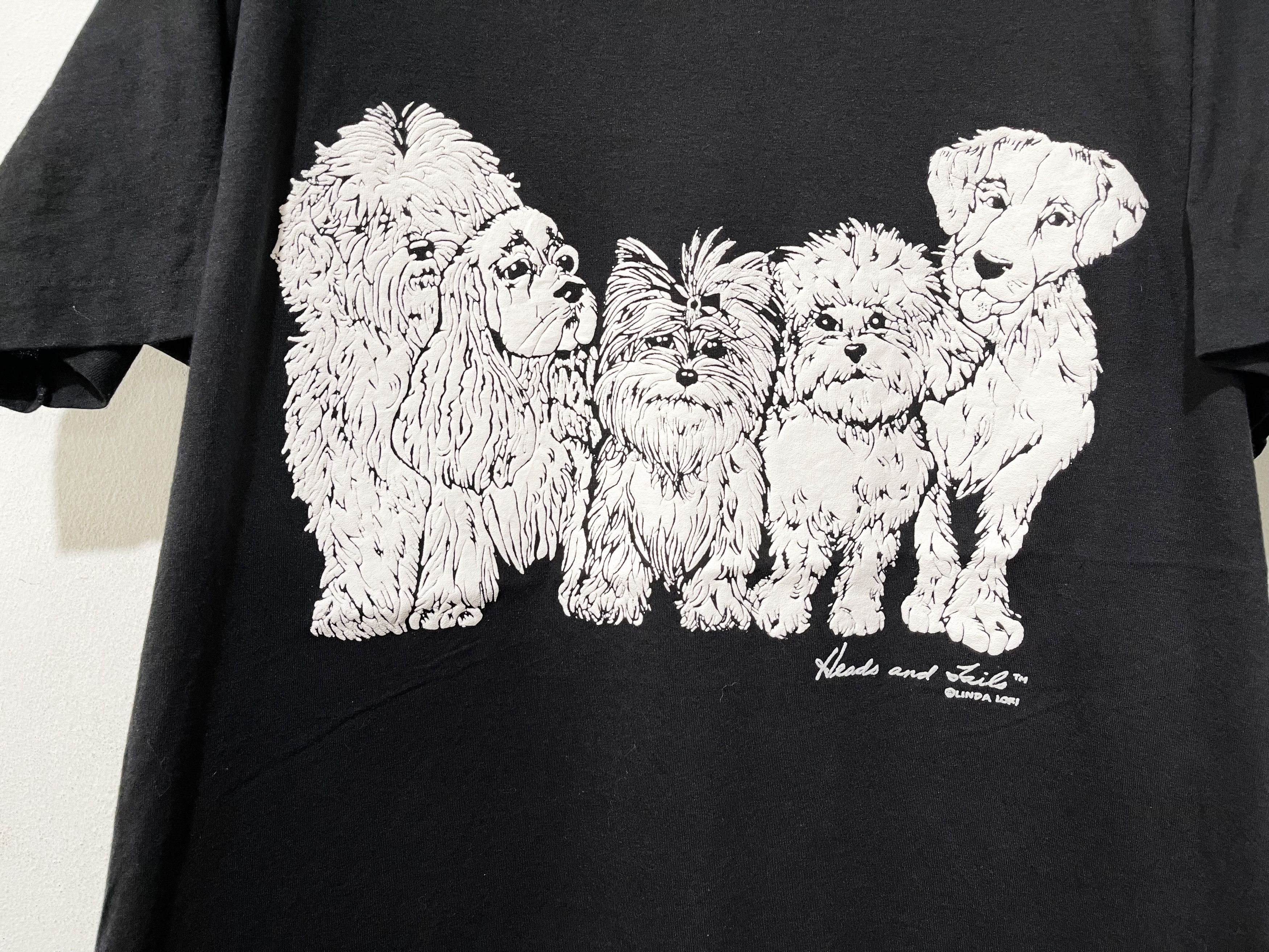 Vintage Vintage 80s Dog Shirt Size US XL / EU 56 / 4 - 2 Thumbnail