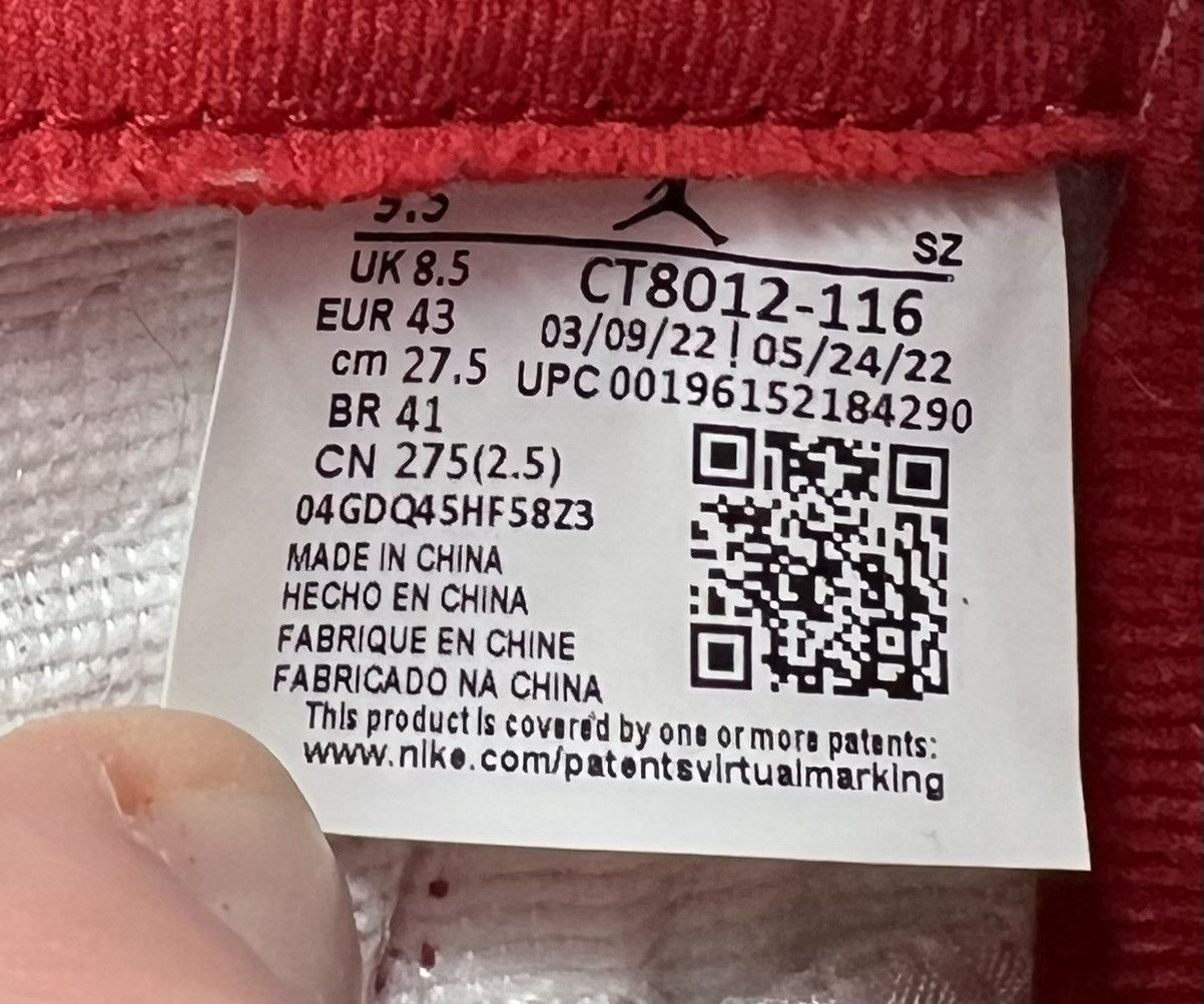 Jordan Brand Jordan 11 Retro “Cherry” SZ 9.5M Size US 9.5 / EU 42-43 - 9 Thumbnail