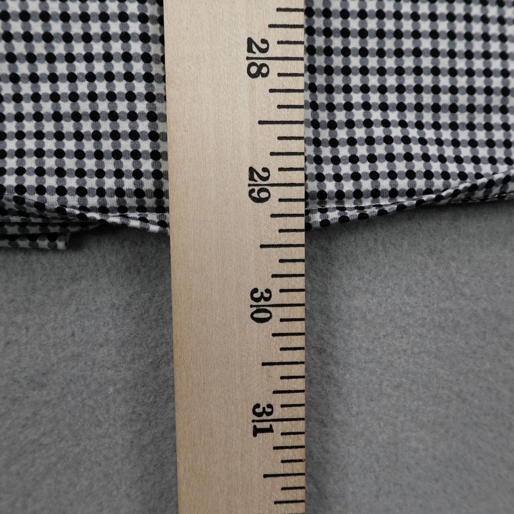BUGATCHI BUGATCHI Shirt Mens Large Black White Check OoohCotton Tech 8 Way Stretch Size US L / EU 52-54 / 3 - 5 Thumbnail