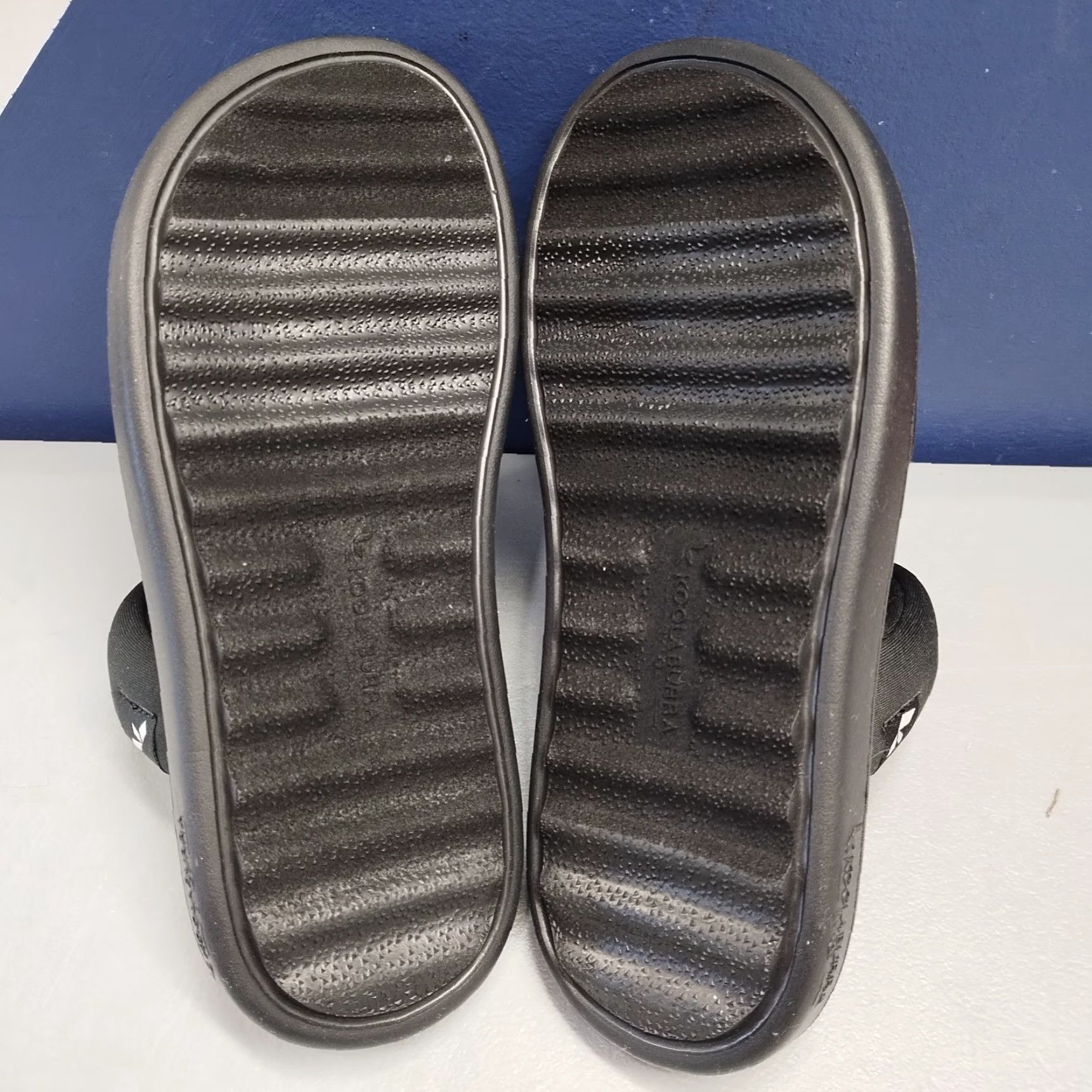 Ugg UGG Koolaburra Alane Slide Sandals Womens US 7 Black Comfort Open Toe Slip On SHOE Size US 7 / IT 37 - 7 Thumbnail