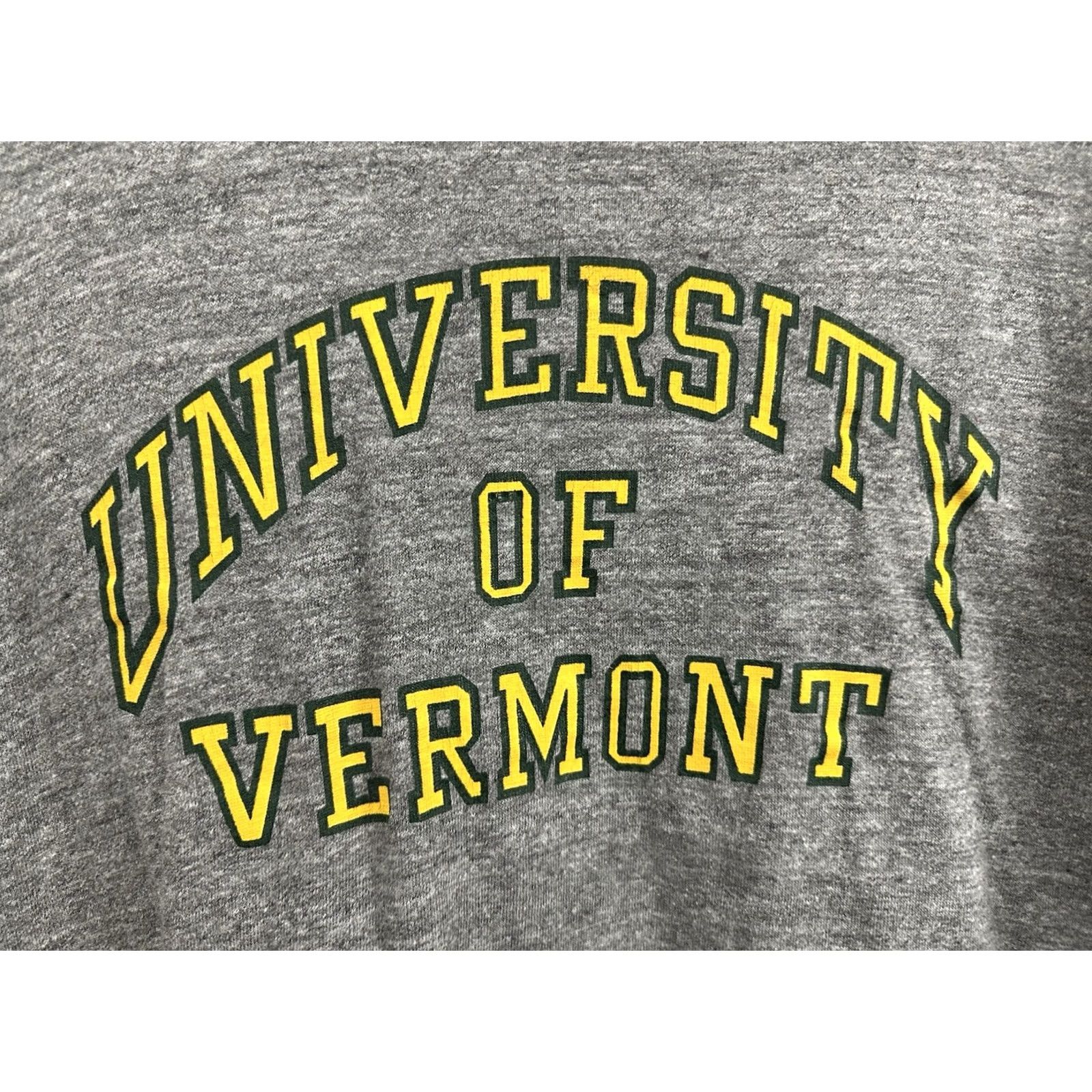 Vintage VINTAGE 80s Wolf T-shirt University Of Vermont Gray XL Mens Size US XL / EU 56 / 4 - 4 Thumbnail