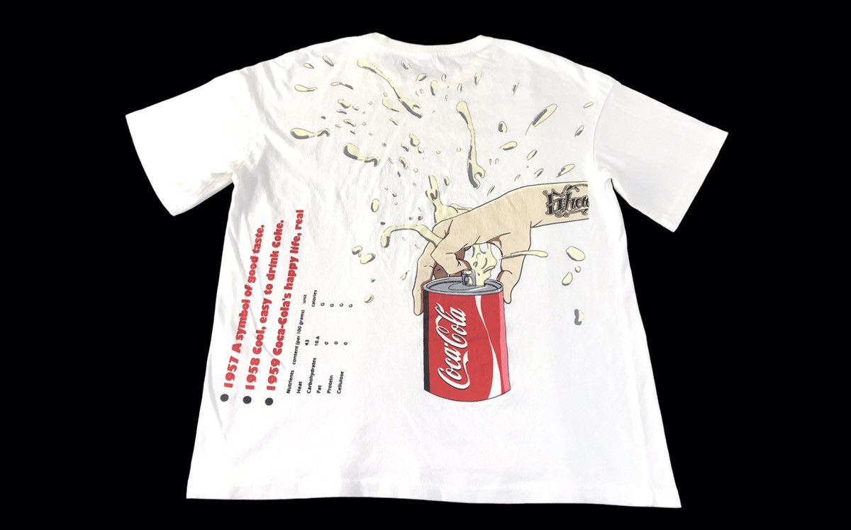 Coca Cola Neverules Coca Cola Promo Big Logo Printed Tee Size US L / EU 52-54 / 3 - 1 Thumbnail