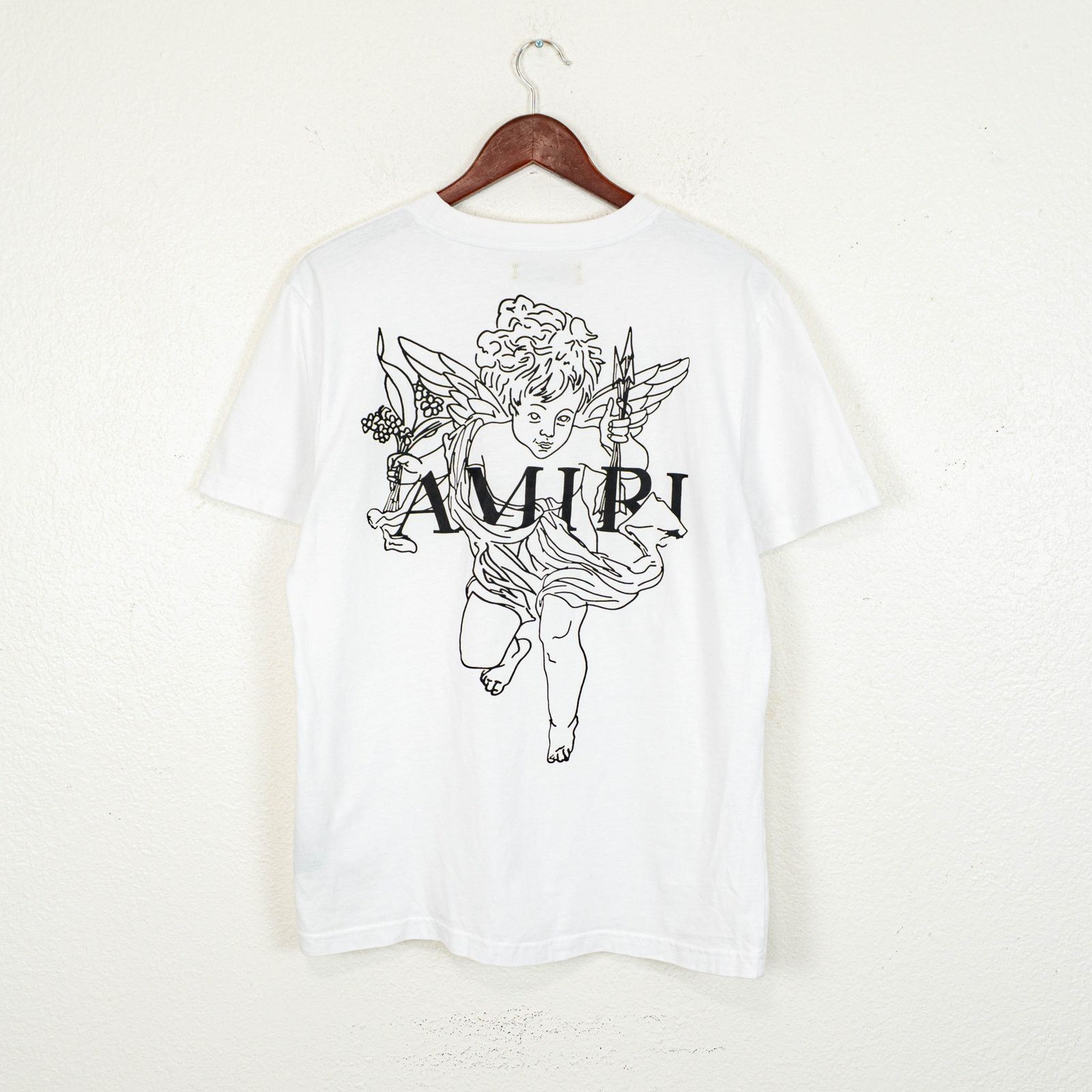 Amiri AMIRI Cherub Angel White T-Shirt tee Back Graphic Size US XL / EU 56 / 4 - 2 Thumbnail