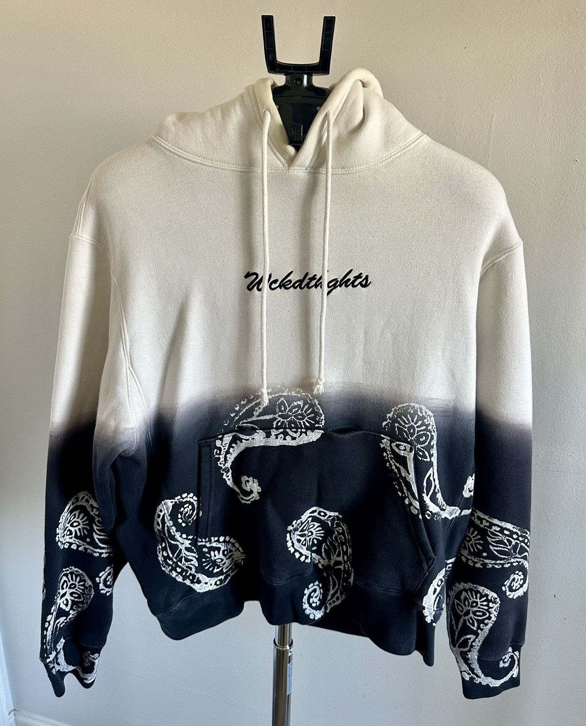 wckdthghts WCKDTHGHTS Paisley Hoodie Size US M / EU 48-50 / 2 - 1 Thumbnail