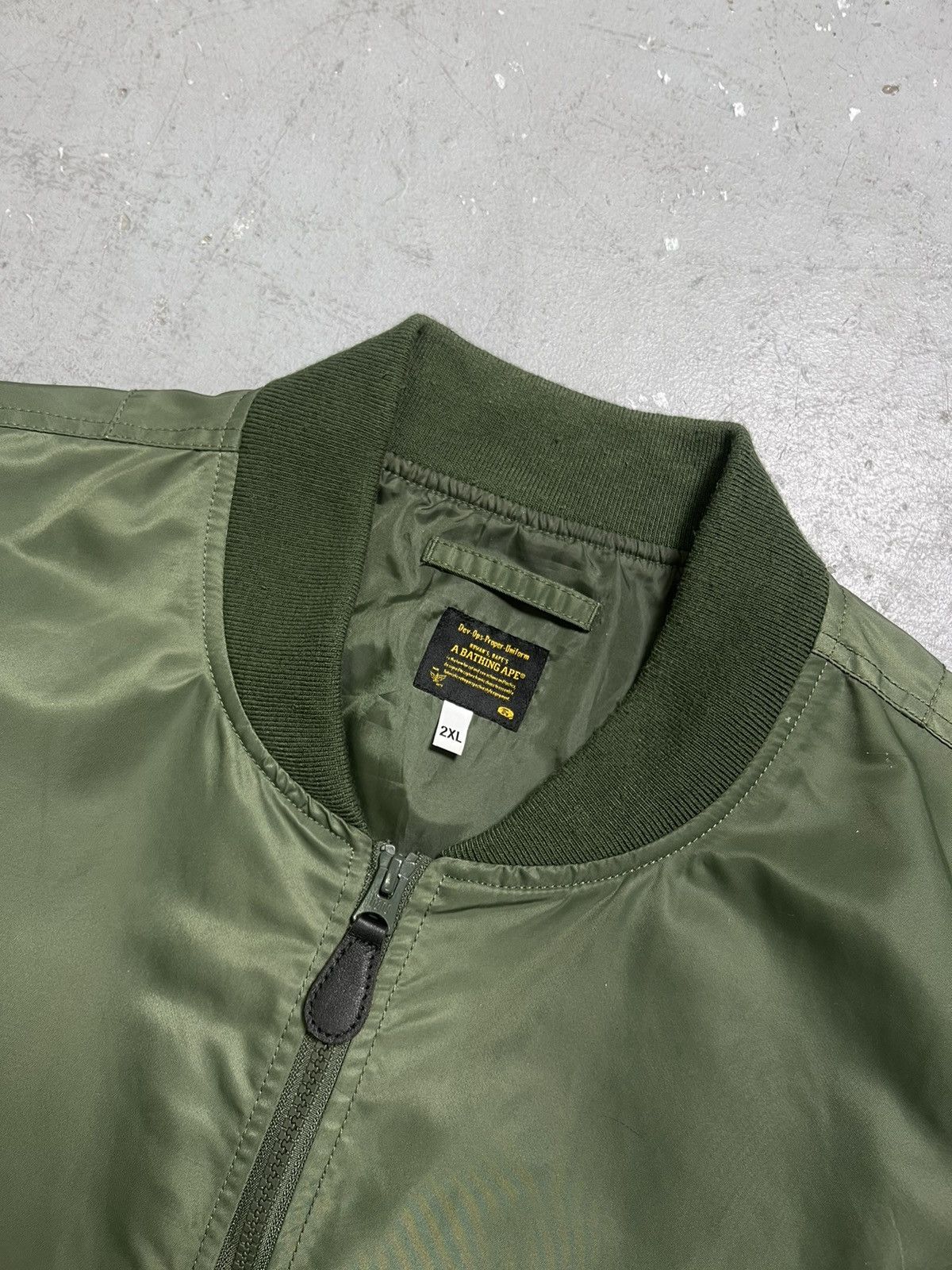 Bape A Bathing Ape Bomber Jacket Size US XXL / EU 58 / 5 - 2 Thumbnail