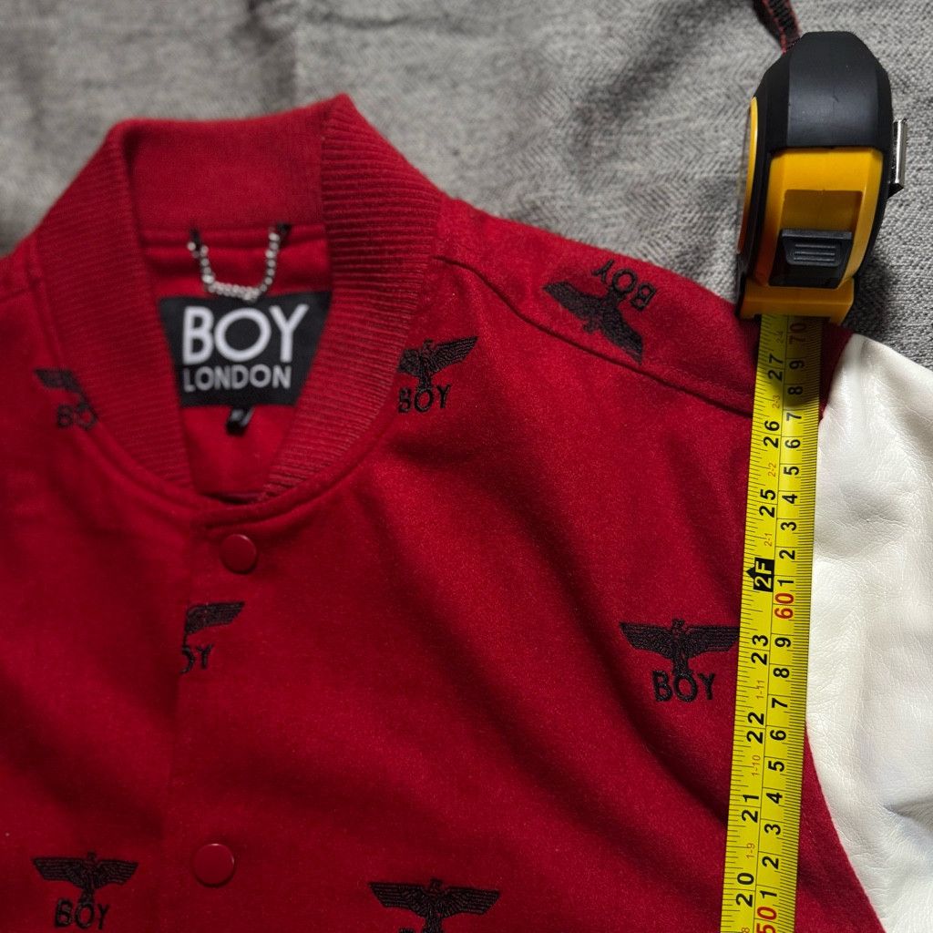 Boy London Boy London Varsity Jacket Red White Size US M / EU 48-50 / 2 - 5 Thumbnail