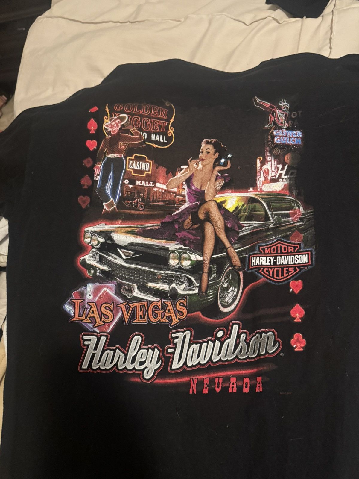 Harley Davidson × Vintage Vintage Harley Davidson LAS VEGAS, NV Tee Size US L / EU 52-54 / 3 - 1 Thumbnail