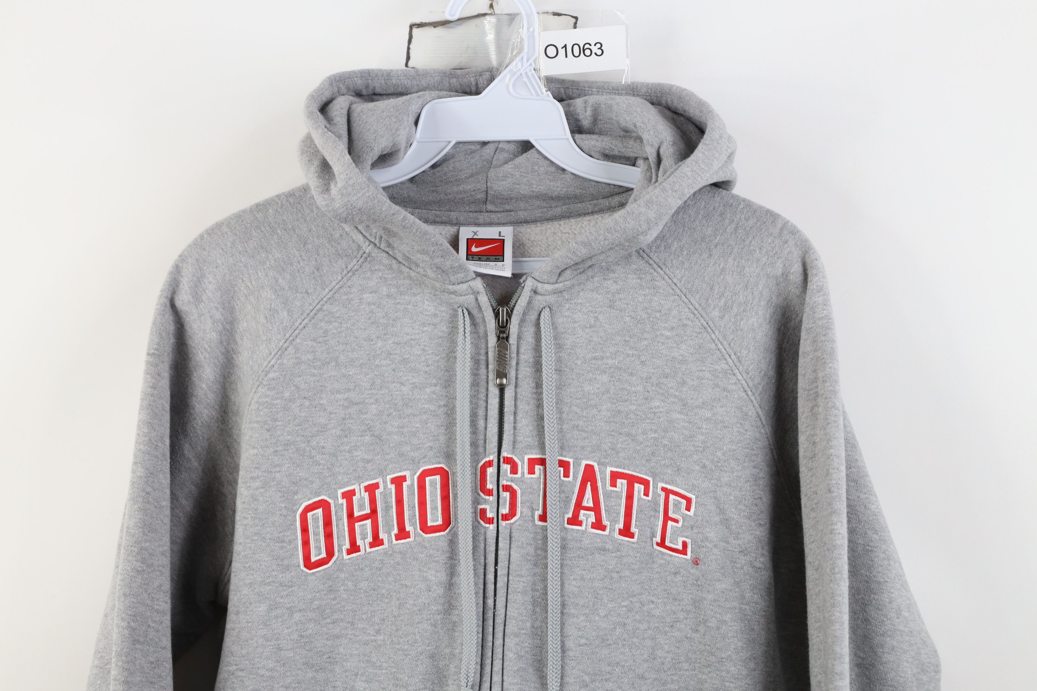 Nike Vintage Nike Scott Mini Swoosh Ohio State University Hoodie Size L / US 10 / IT 46 - 2 Thumbnail