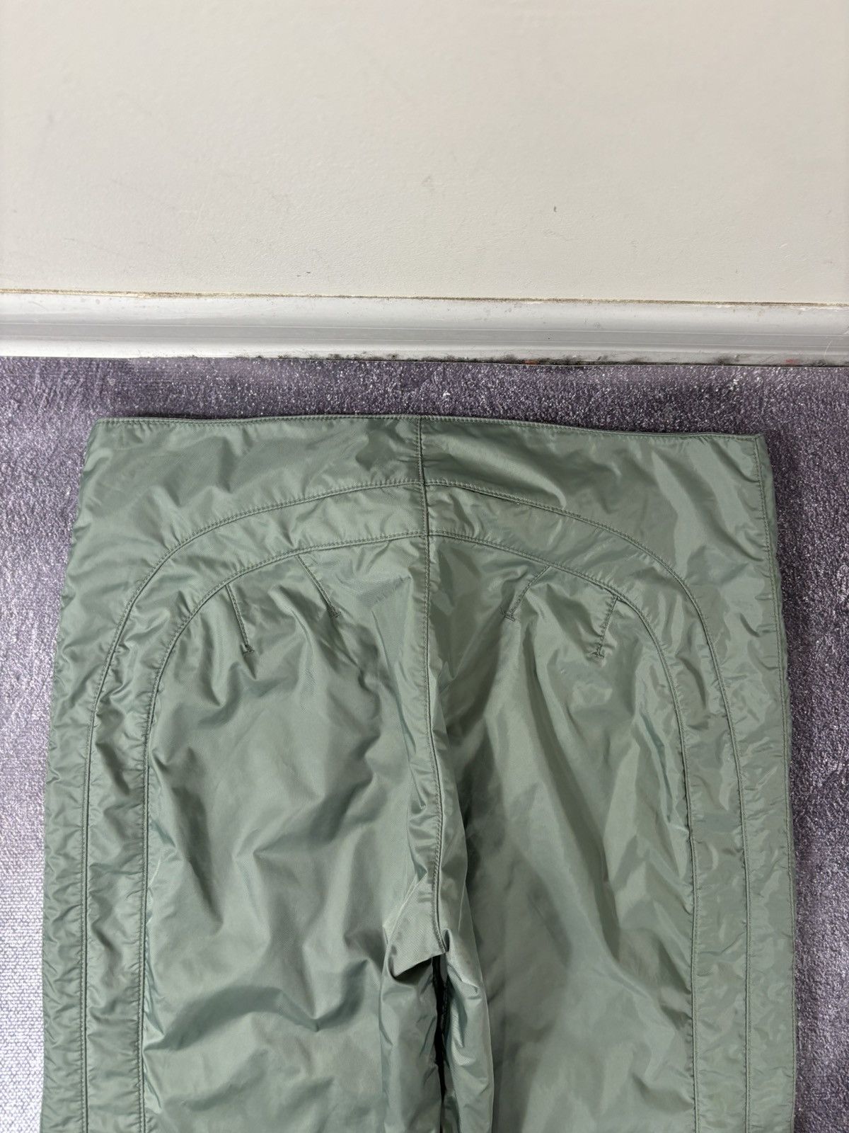 JET SET Jet Set Women’s Sage Green Star Belted Outdoor Ski Pants Size 32" / US 10 / IT 46 - 17 Thumbnail