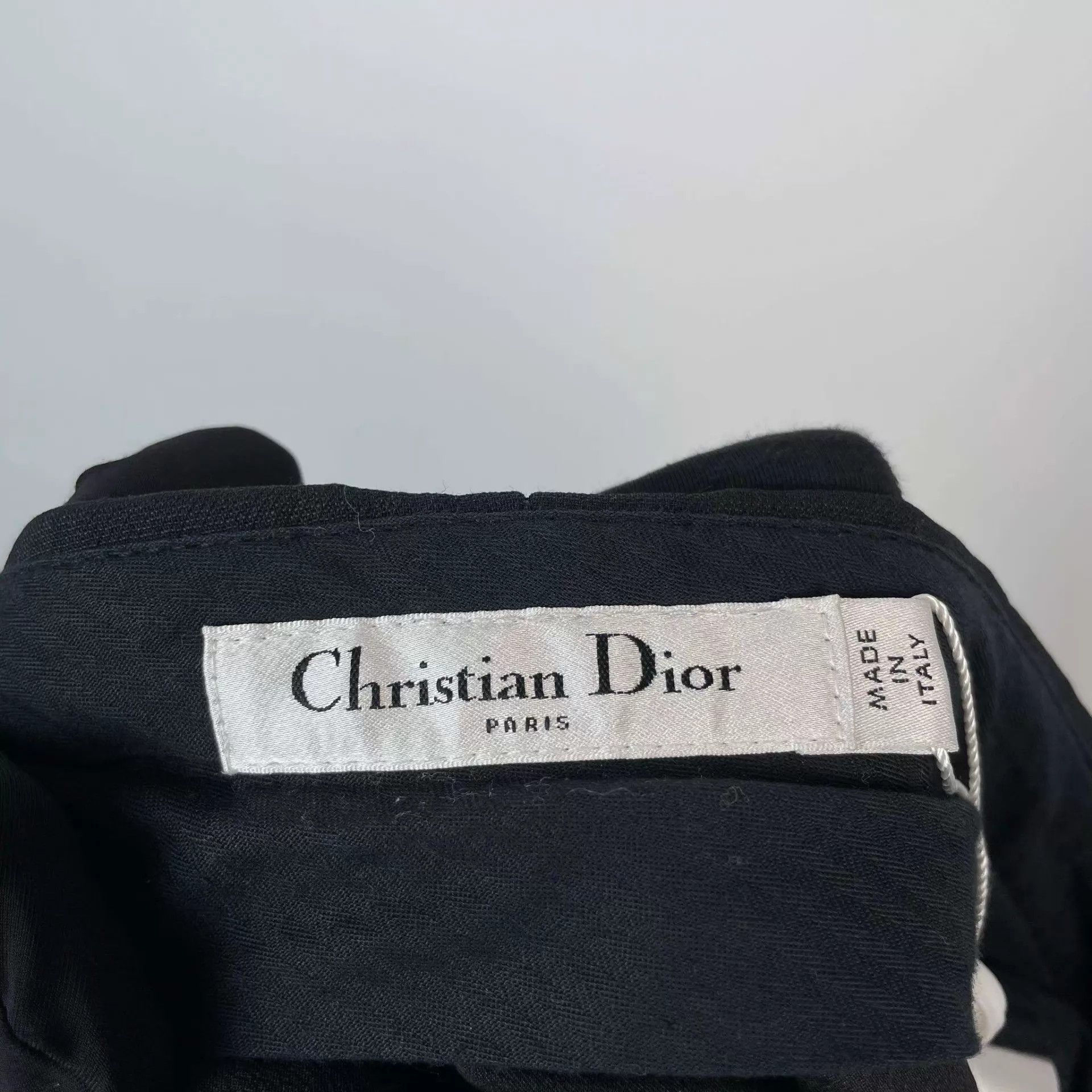Dior Dior silk culottes 36 black Size 26" / US 2 / IT 38 - 3 Thumbnail