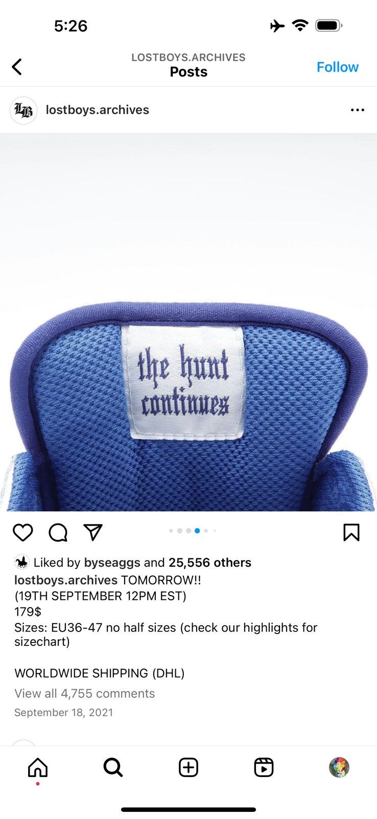 Designer Blue lagoons Size US 8.5 / EU 41-42 - 4 Thumbnail