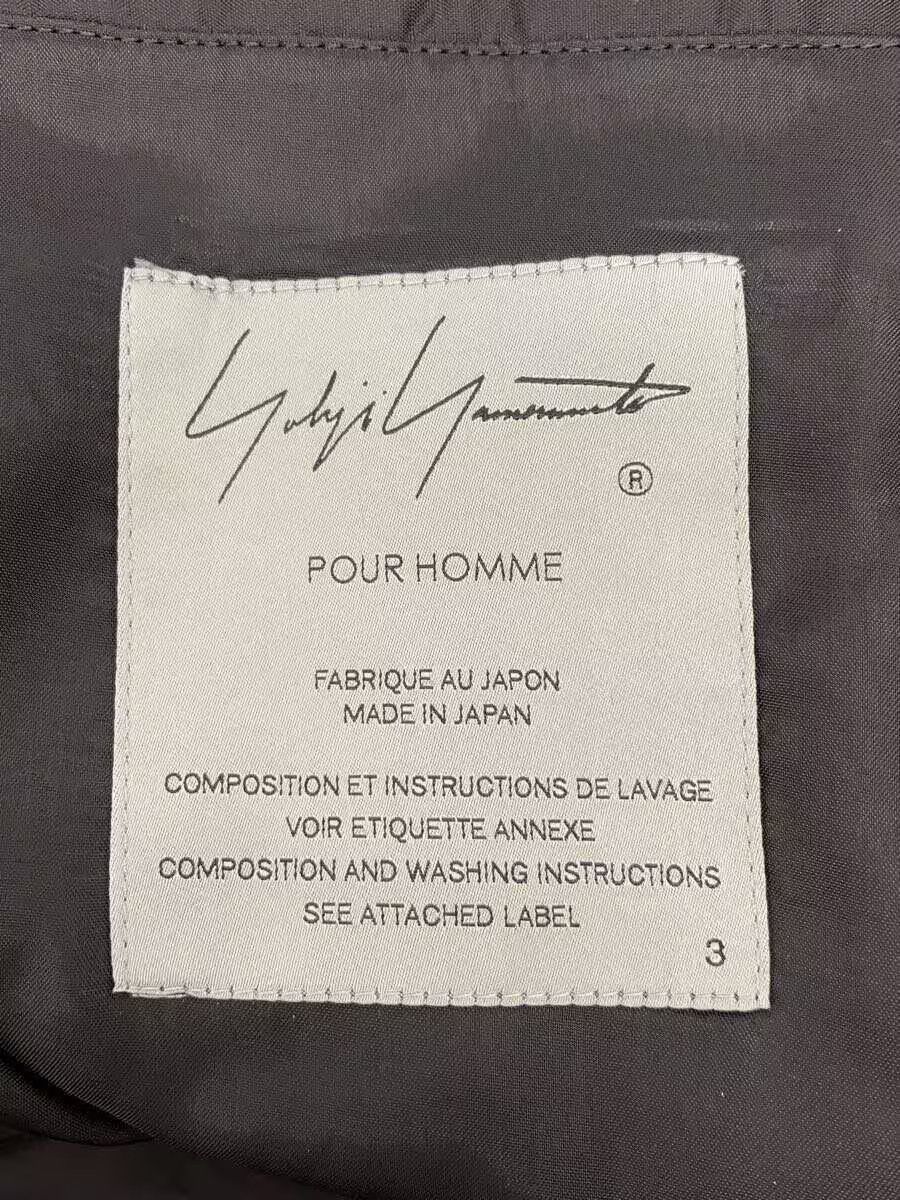 Yohji Yamamoto yohji yamamoto POUR HOMME Wool/Black/Plain tailored jacket Size US L / EU 52-54 / 3 - 3 Thumbnail