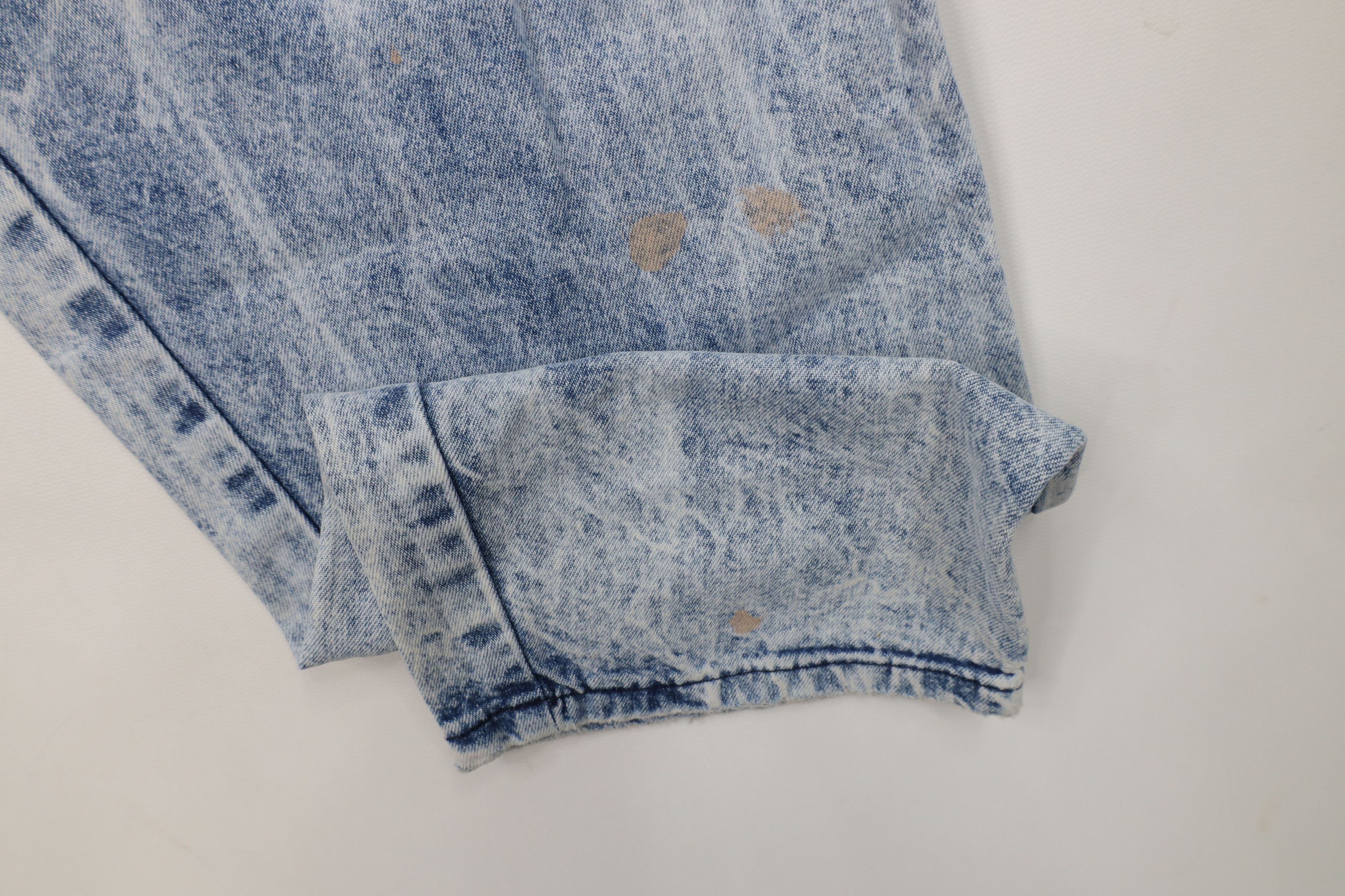 Vintage Vintage 90s Streetwear Relaxed Acid Wash Jeans USA Size 38" / US 16 / IT 52 - 5 Thumbnail