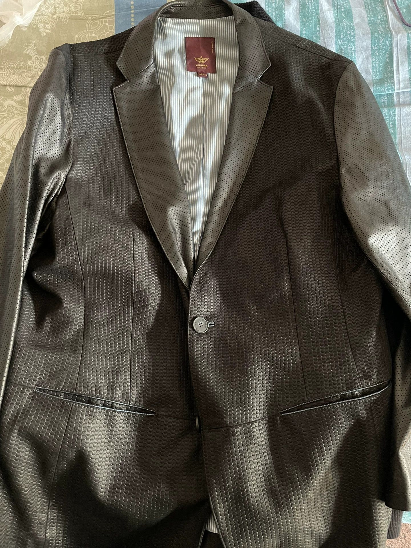 YITAI Yingda Lambskin Suit-style Leather Jacket Size US M / EU 48-50 / 2 - 1 Thumbnail