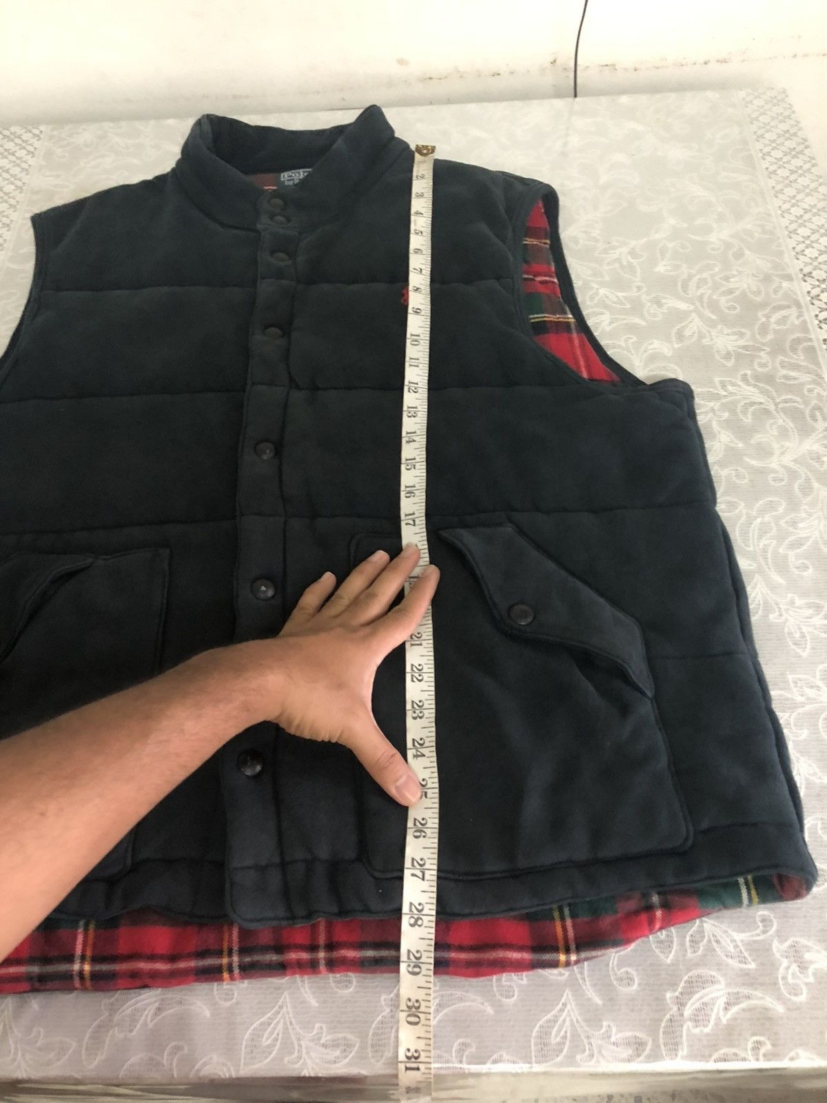 Polo Ralph Lauren Vintage Polo Ralph Lauren Faded Puffer Vest Jacket Size US XXL / EU 58 / 5 - 17 Thumbnail