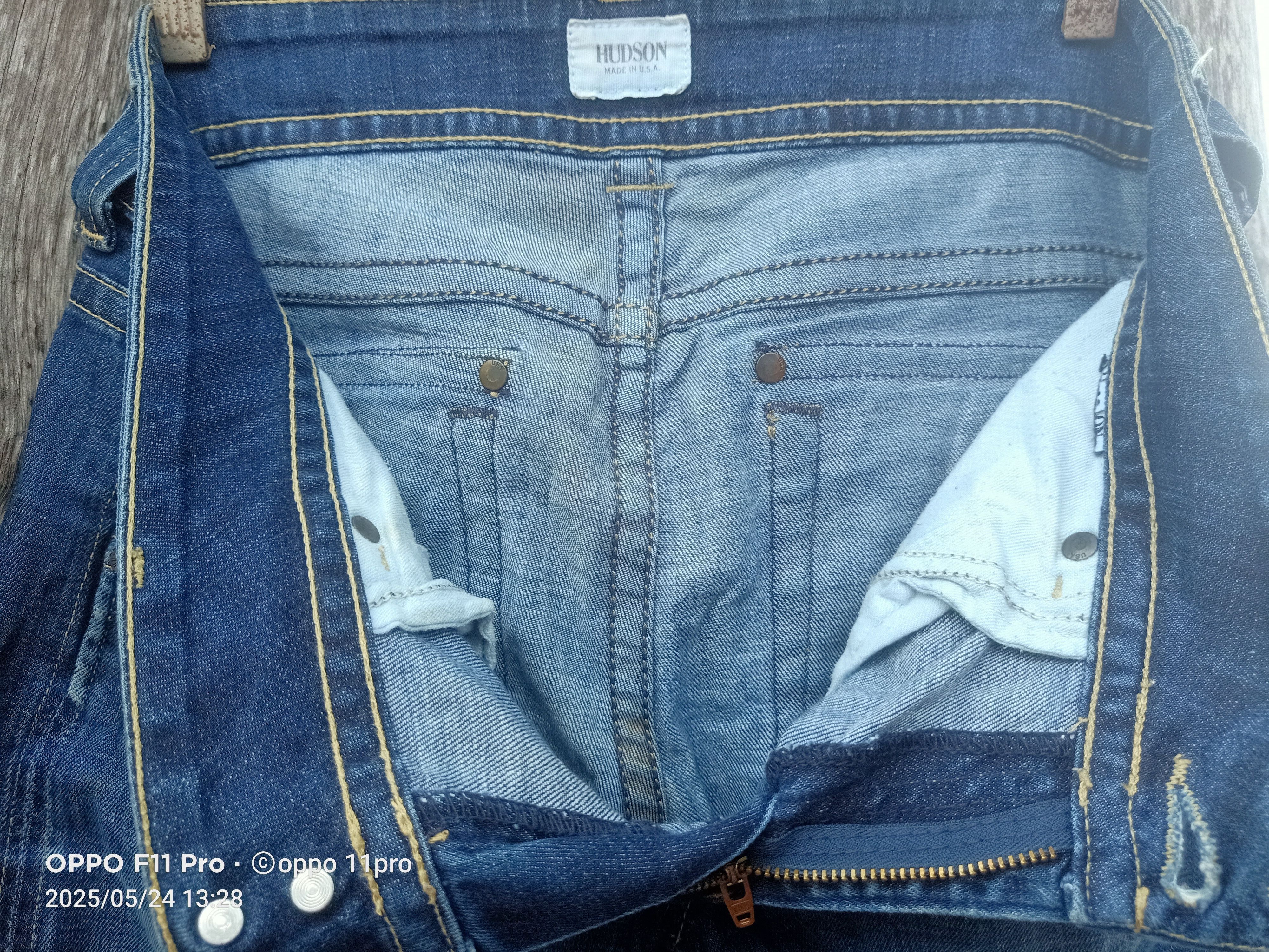 If Six Was Nine × Le Grande Bleu (L.G.B.) Hudson Flare Denim Men Denim Size US 32 / EU 48 - 8 Thumbnail