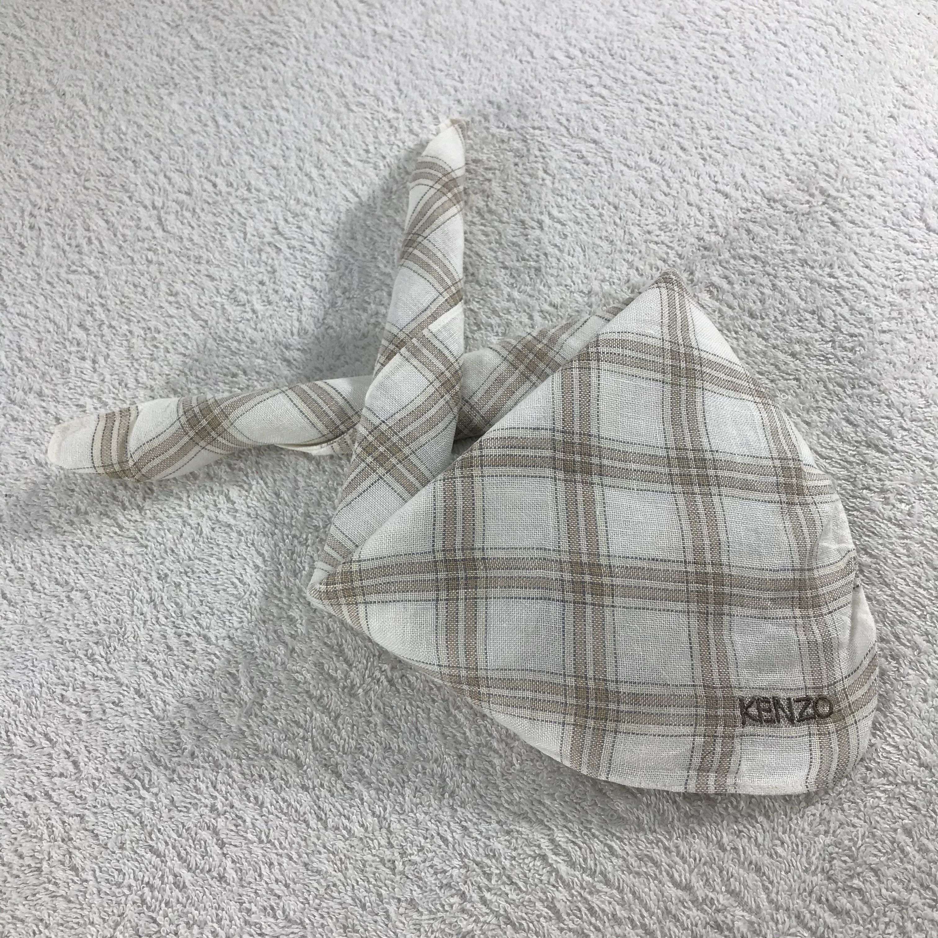 Kenzo × Vintage Kenzo Bandana / Handkerchief / Neckerchief - S108 Size ONE SIZE - 4 Thumbnail