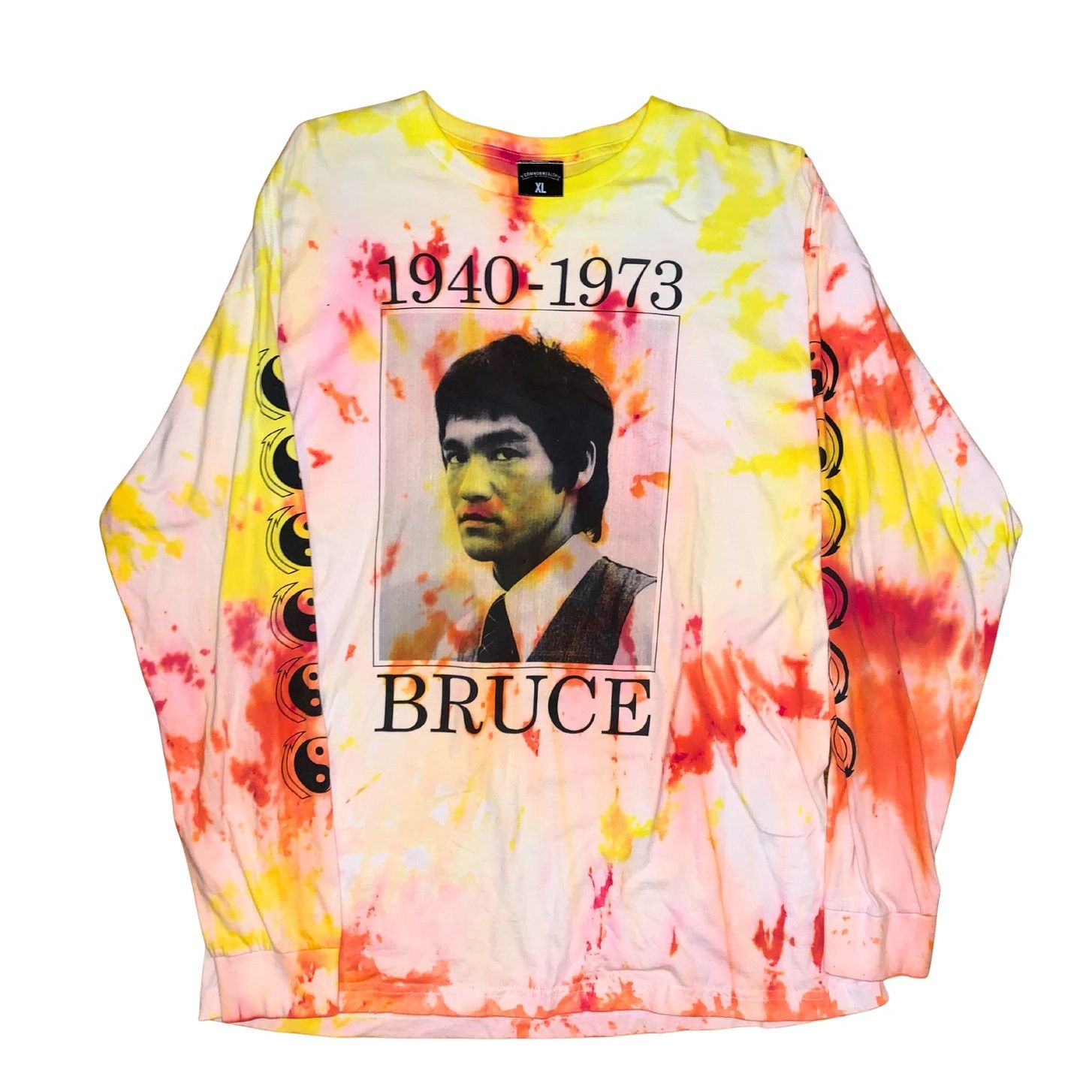 Commonwealth Proper Commonwealth DC Bruce Lee Memorial Tie-Dye LS Tee Size US XL / EU 56 / 4 - 1 Thumbnail