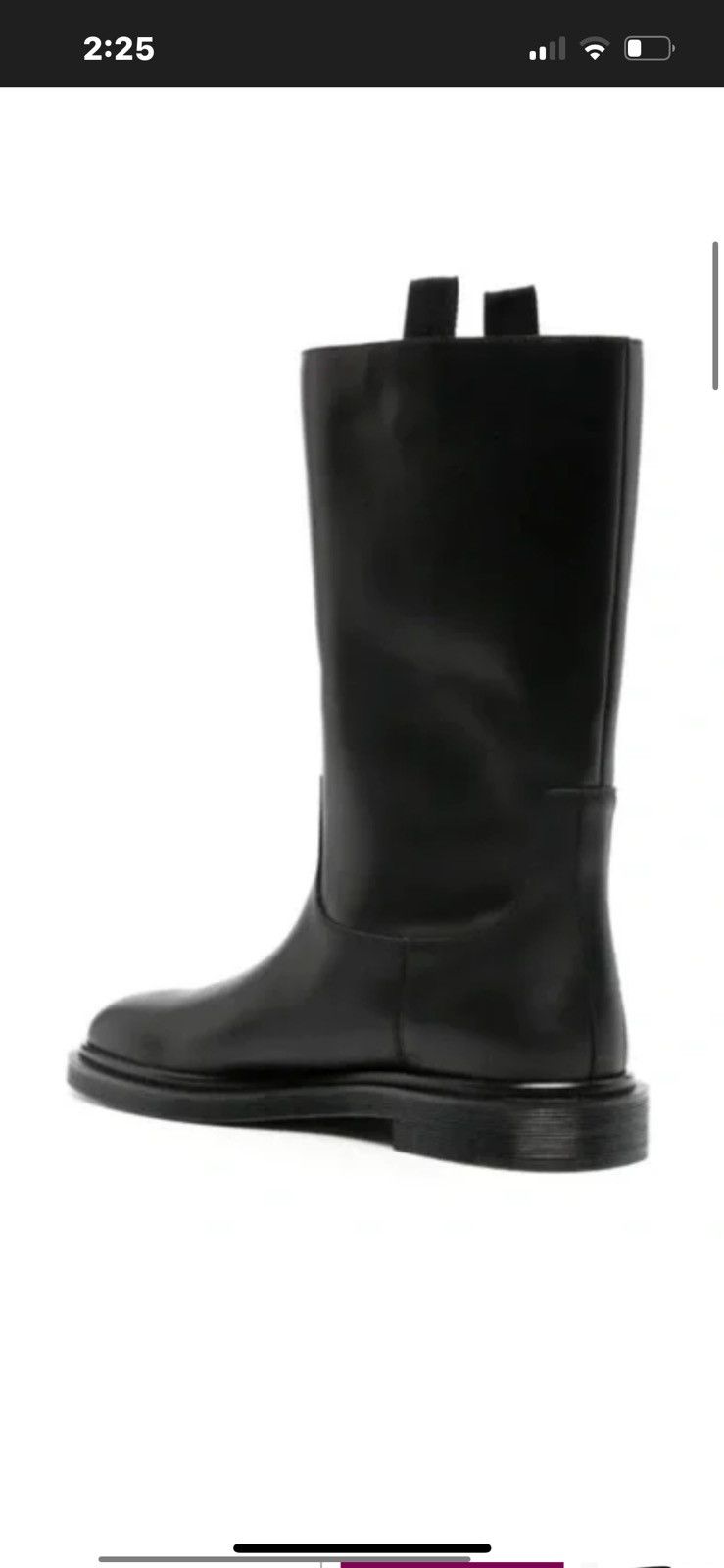 The Row Black tubo boots Size US 8.5 / IT 38.5 - 4 Thumbnail