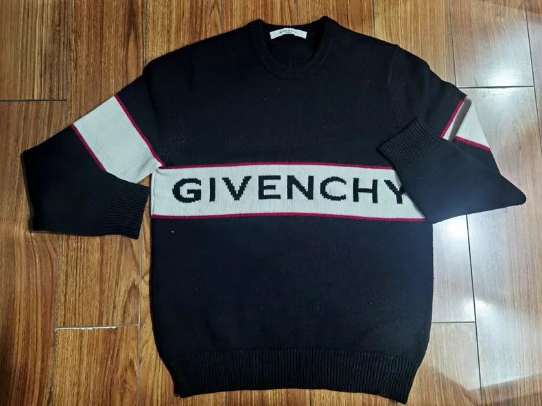 Givenchy Givenchy Classic sweater jacquard letter color block, size Size US L / EU 52-54 / 3 - 1 Thumbnail