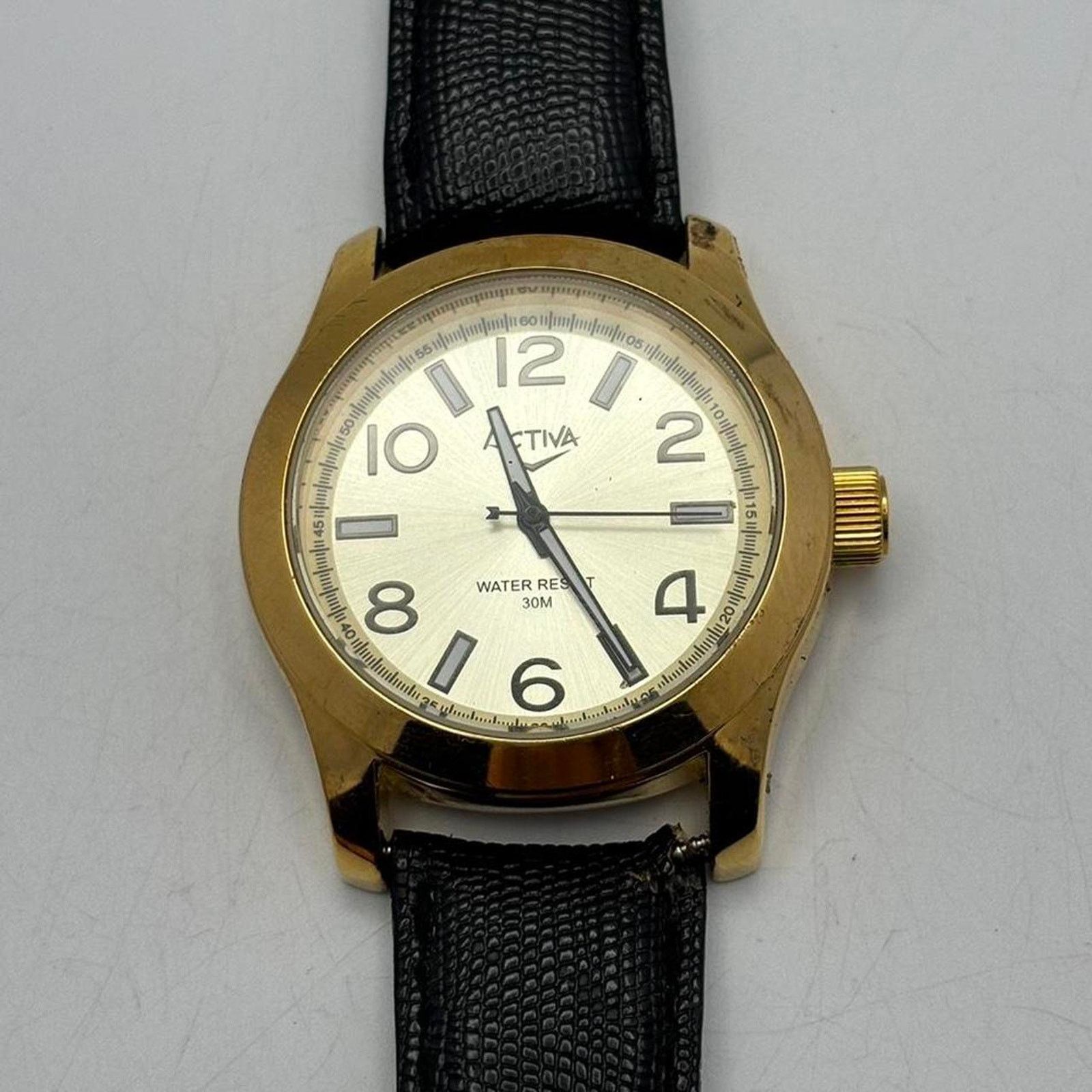 Other Gold black mens watch Size ONE SIZE - 4 Thumbnail