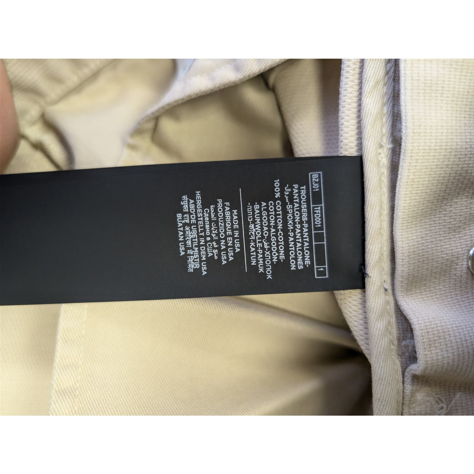 Tom Ford o1rshd1 Slim Denim Jeans in Beige Size US 33 - 15 Thumbnail