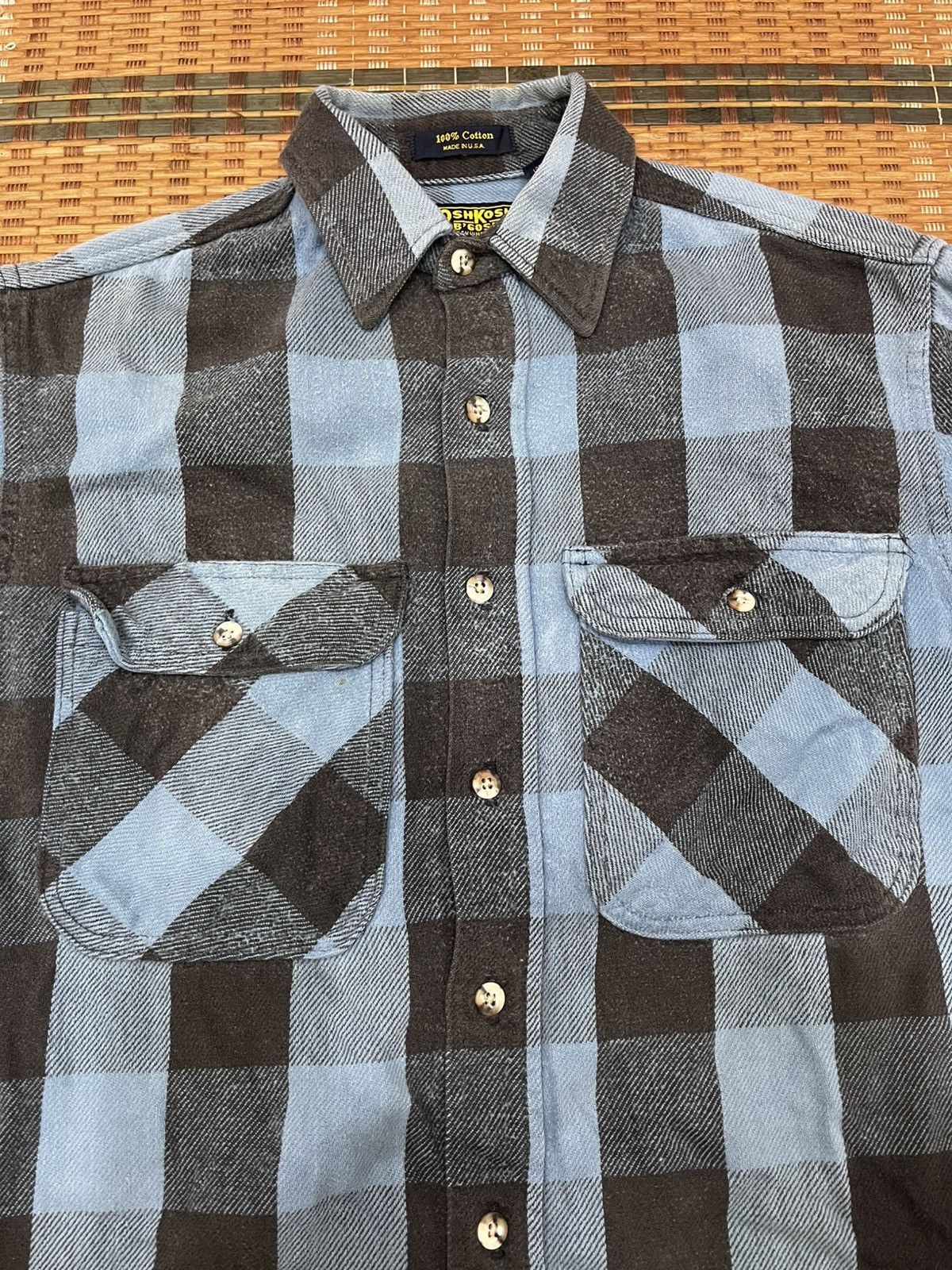 Oshkosh Vintage OshKosh B Gosh Checkered Flannel Size US M / EU 48-50 / 2 - 6 Thumbnail