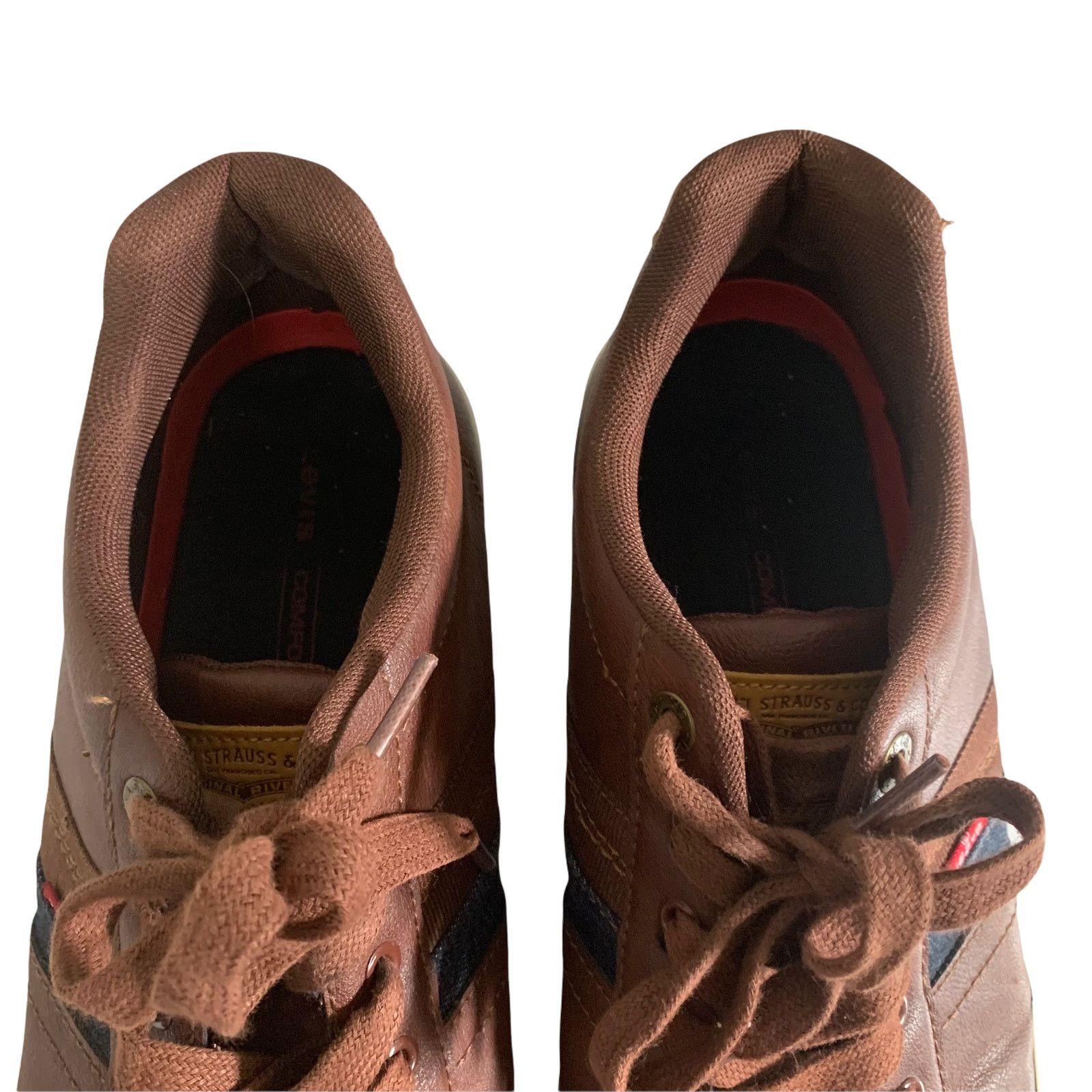 Levi's Levi's Turner Nappa Brown Classic Sneakers 11 Faux Leather Size US 11 / EU 44 - 10 Thumbnail