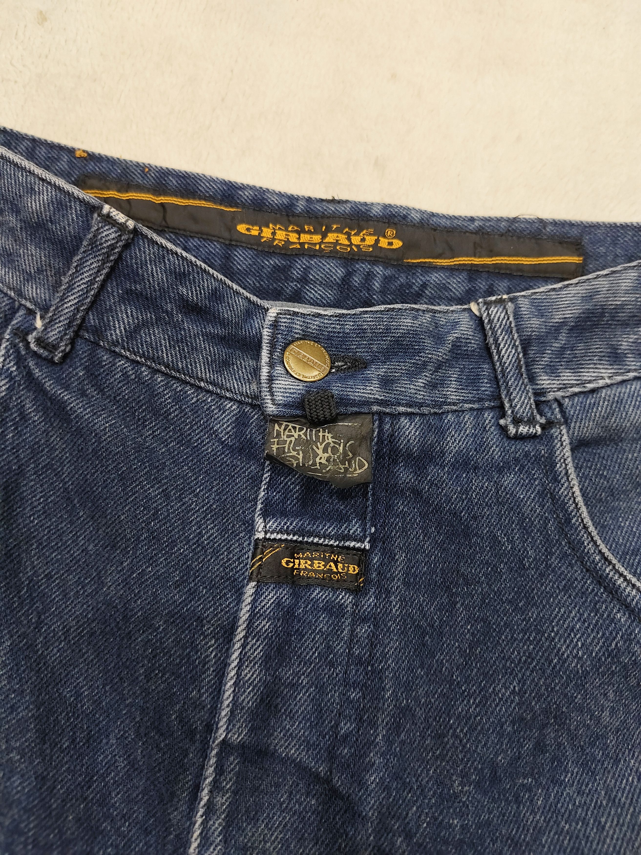 Marithe + Francois Girbaud 90s MFG❤️‍🔥Stone Washed High Waist Y2k Relaxed Straight Size US 30 / EU 46 - 3 Thumbnail