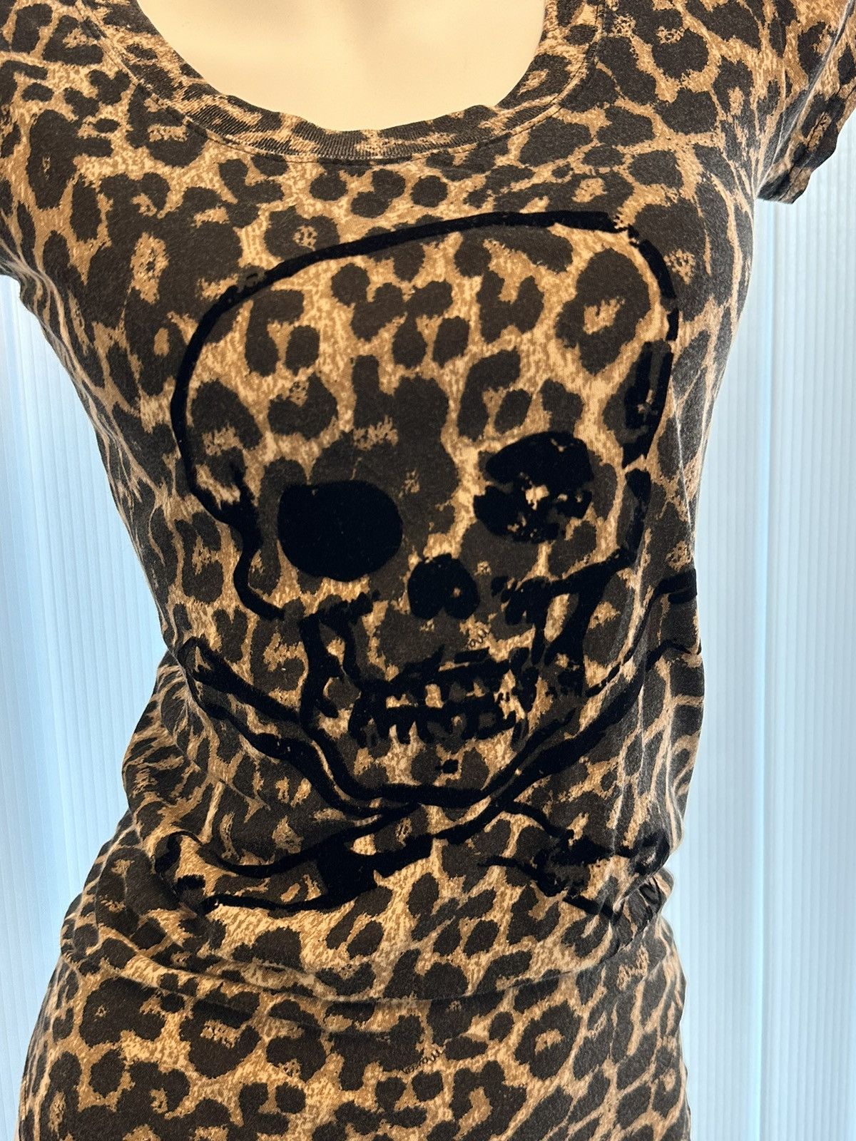 Hysteric Glamour × Japanese Brand × Le Grande Bleu (L.G.B.) Japanese brand Leopard-printed skull Size M / US 6-8 / IT 42-44 - 2 Thumbnail