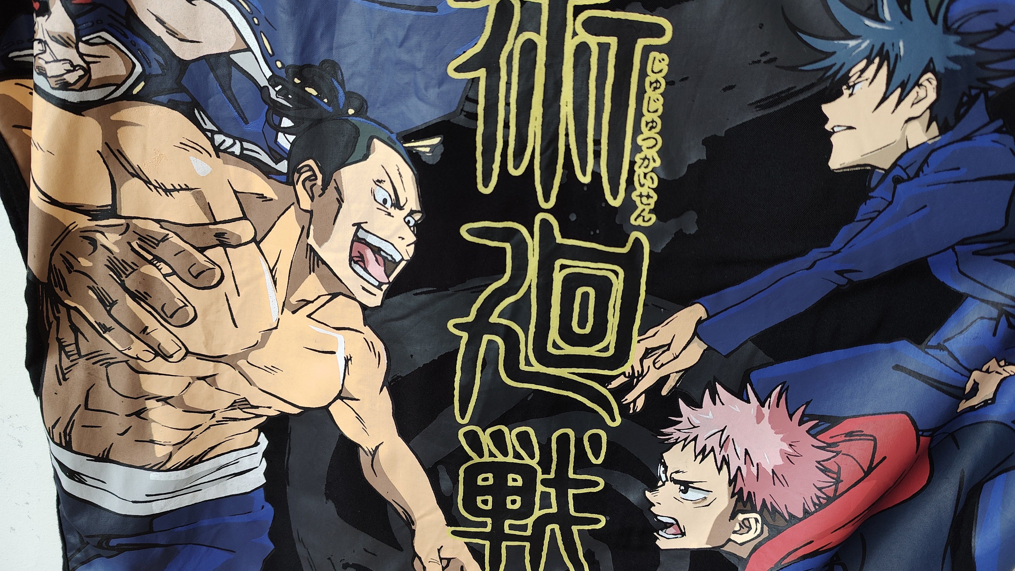 Anime JuJutsu Kaisen Vintage AOP Crazy Full Print Button Shirt Size US M / EU 48-50 / 2 - 4 Thumbnail