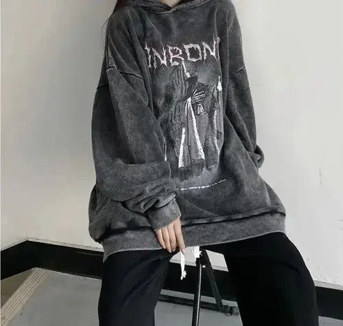 Japanese Brand × Vintage Aesthetic Vintage Dark Hoodie Size US L / EU 52-54 / 3 - 2 Thumbnail
