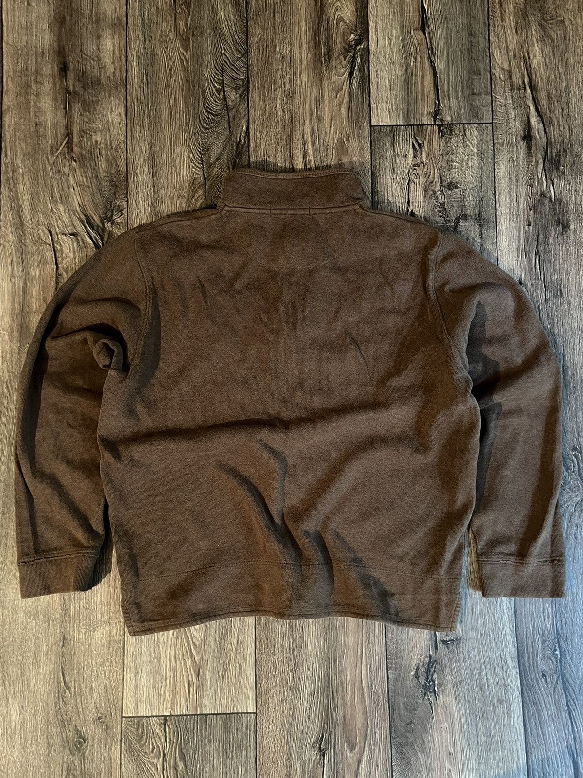 Nigel Cabourn × Vintage Nigel Cabourn Logo Utility 3/4 Vintage Japanese Sweater Size US XL / EU 56 / 4 - 14 Thumbnail