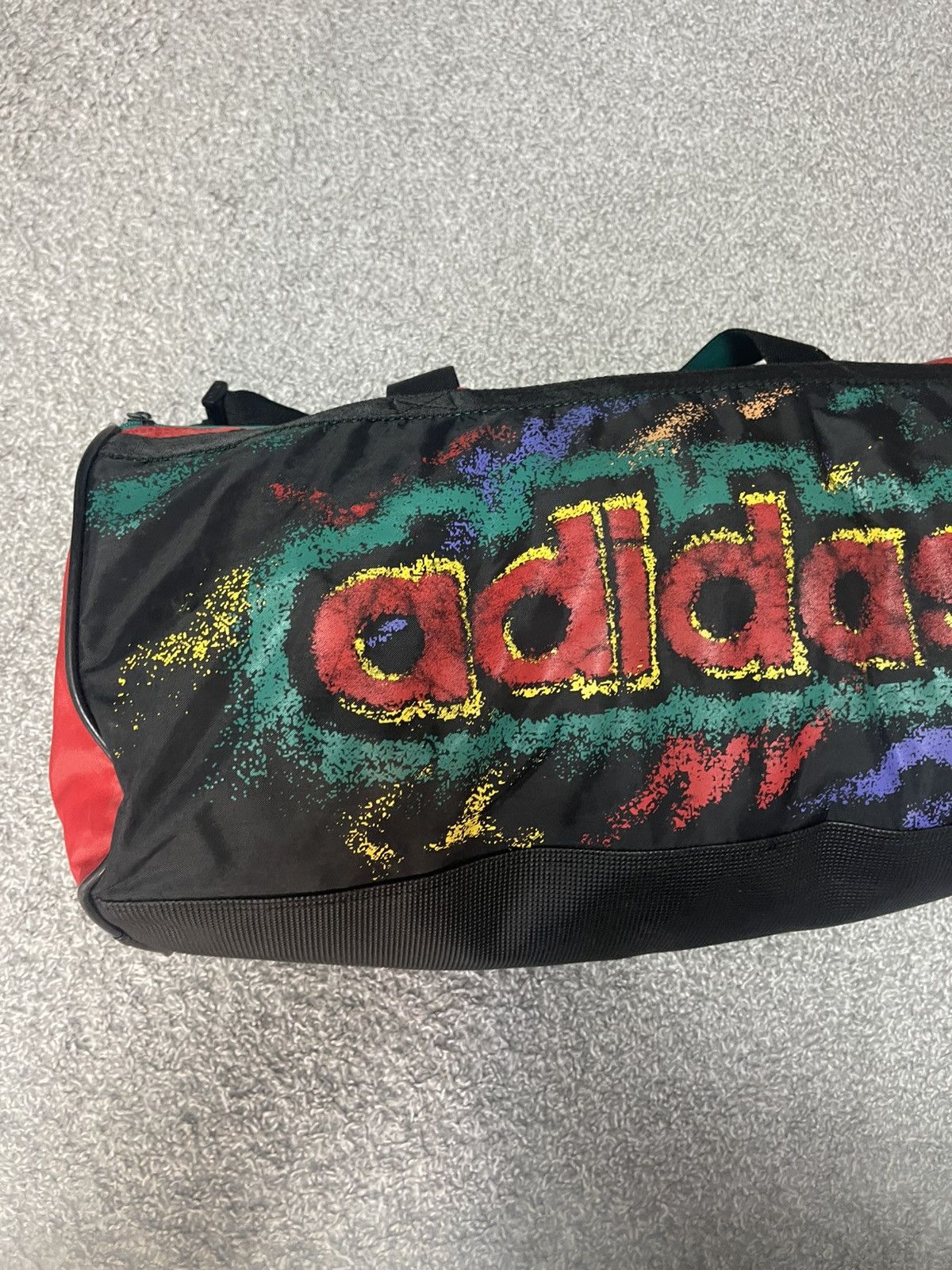 Adidas Adidas Retro 80-90 Rare Duffle Bag Size ONE SIZE - 3 Thumbnail