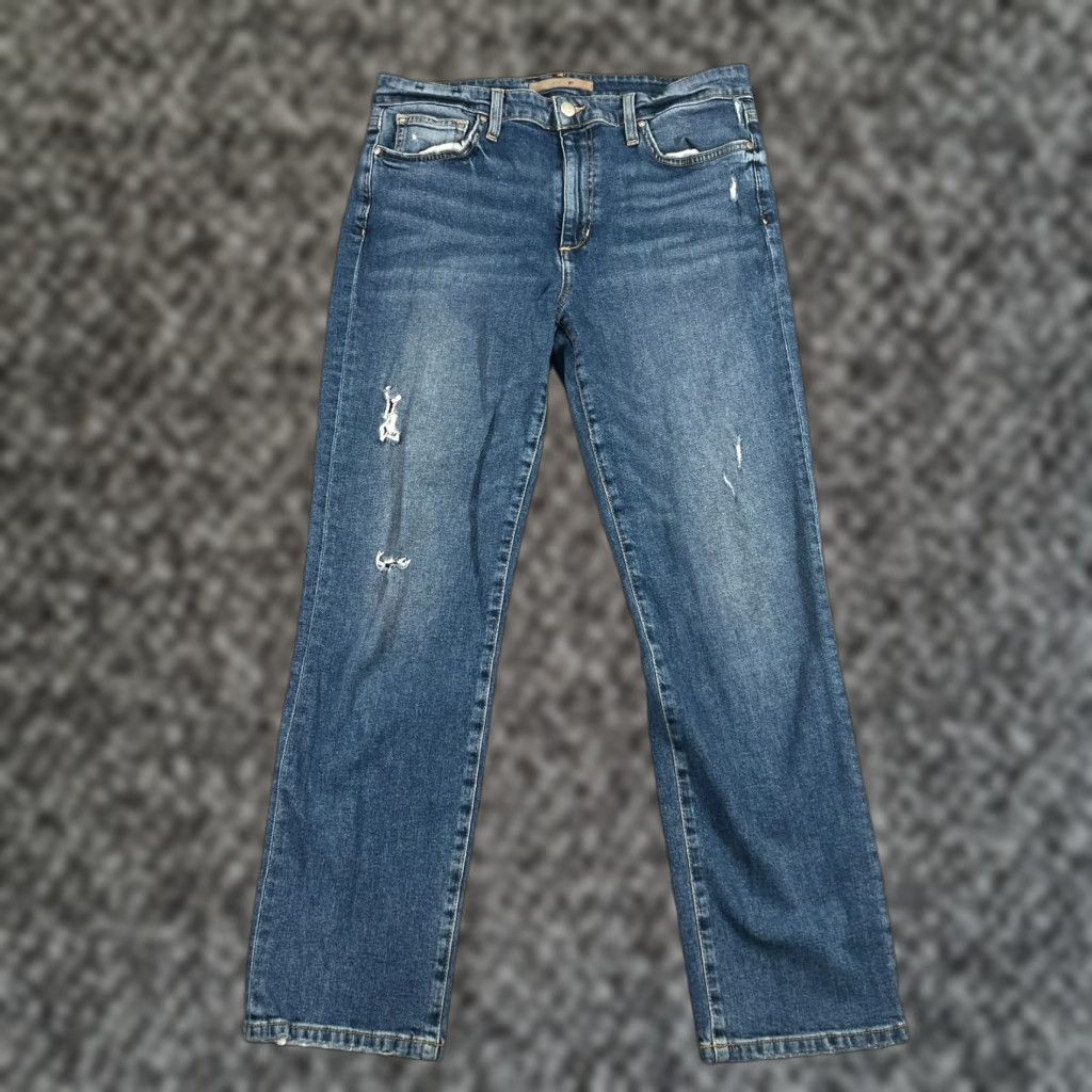 Vintage VINTAGE Joe’s Jeans Women’s Skinny Denim Pants Medium Wash Blue 31 Inches High Rise Stretch Retro Style Size 24" / US 00 / IT 34 - 1 Thumbnail