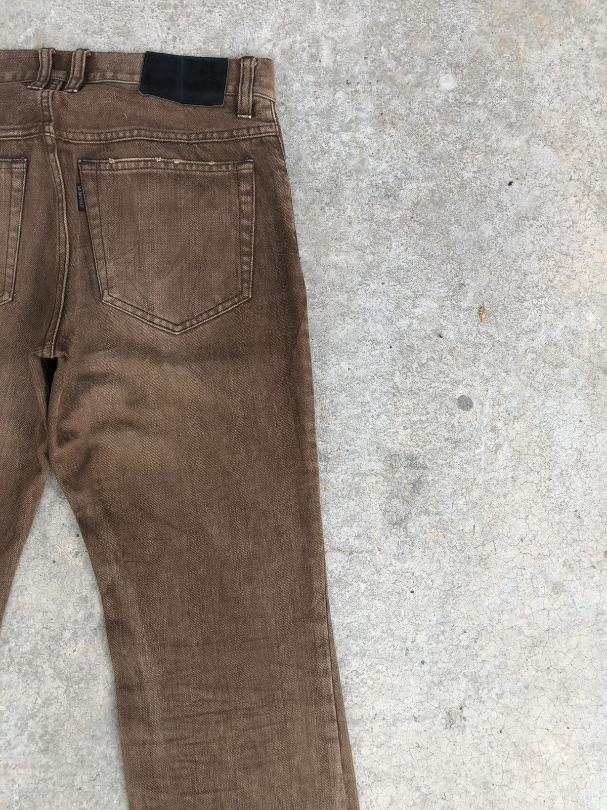 If Six Was Nine Japanese Monsieur Flared Jeans Distreesed Jeans Bootcut Size US 30 / EU 46 - 10 Thumbnail