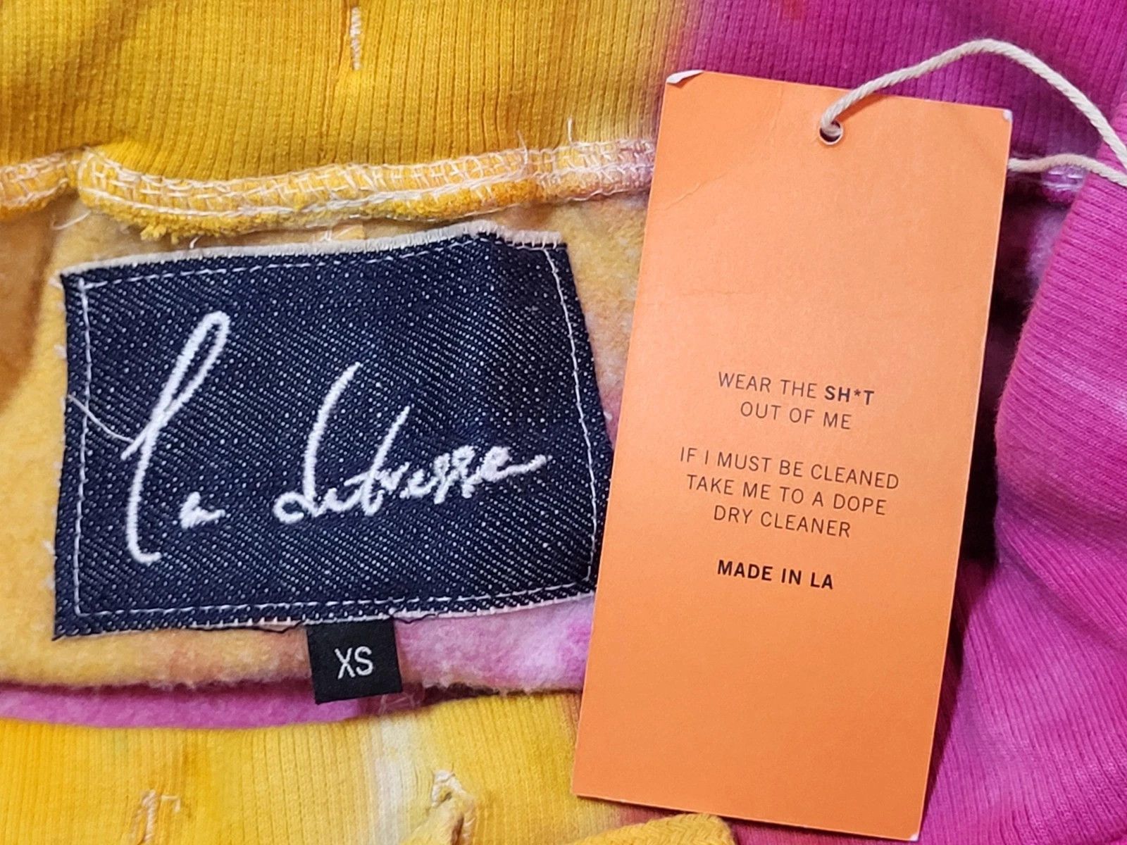 Other La Detresse Tie Dye Where the Sh*t out of Me Shorts Size 23" - 8 Thumbnail